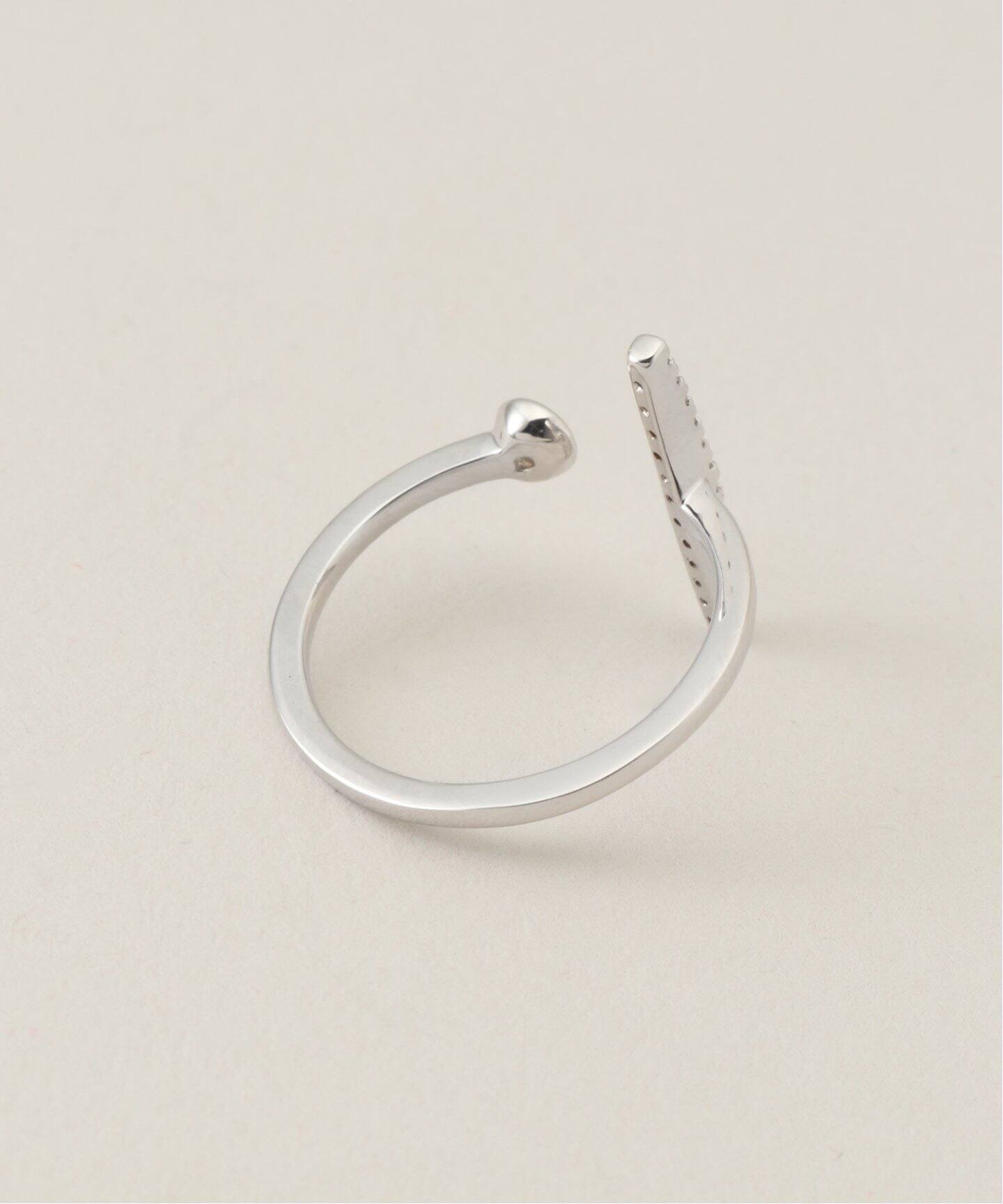 Hirotaka/ヒロタカ Gossamer Short Diamond Ring(シルバー)（リング 