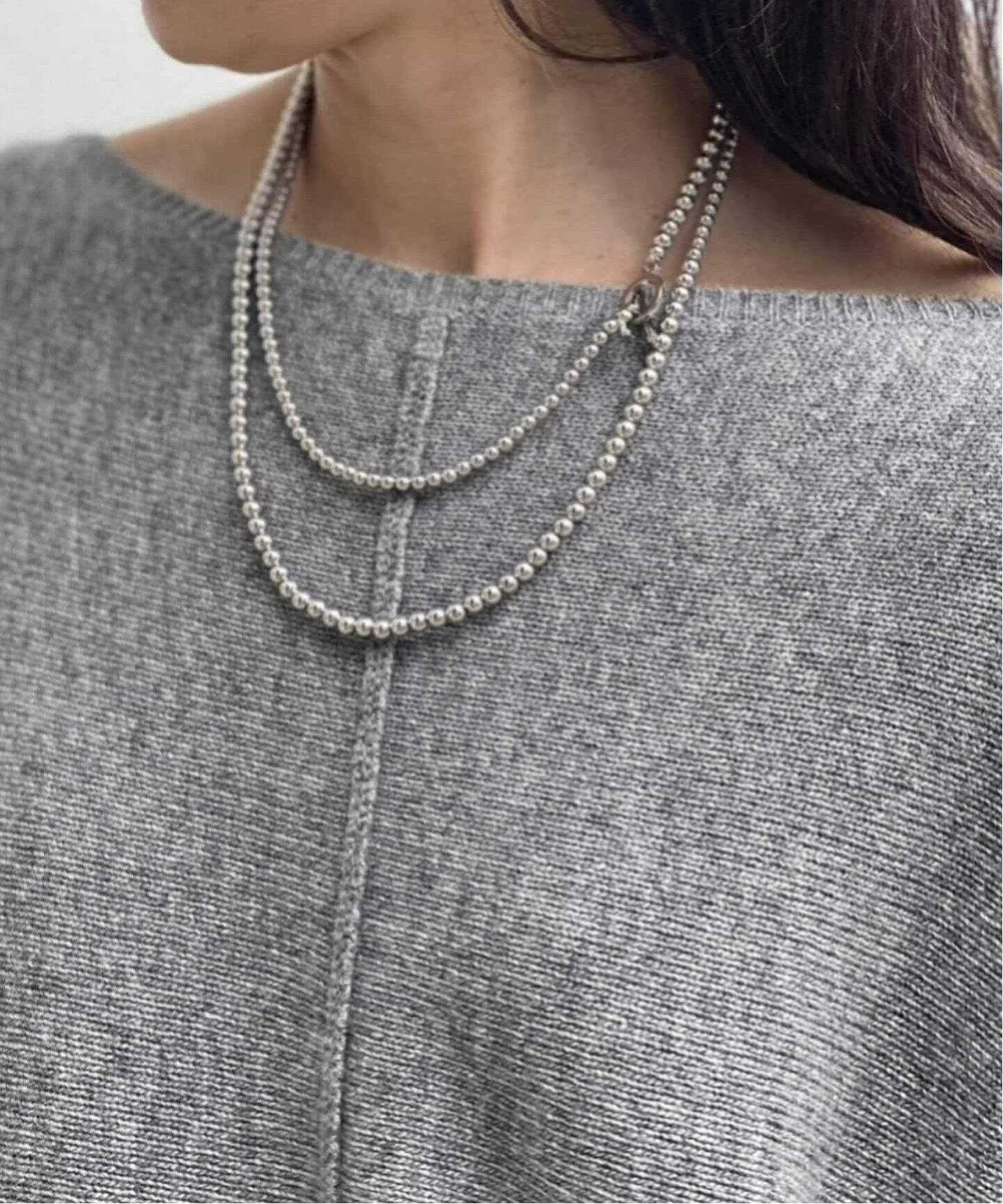 追加》UCALYPT/ユーカリプト MetalParts LONG NECKLACE 13（ネックレス 