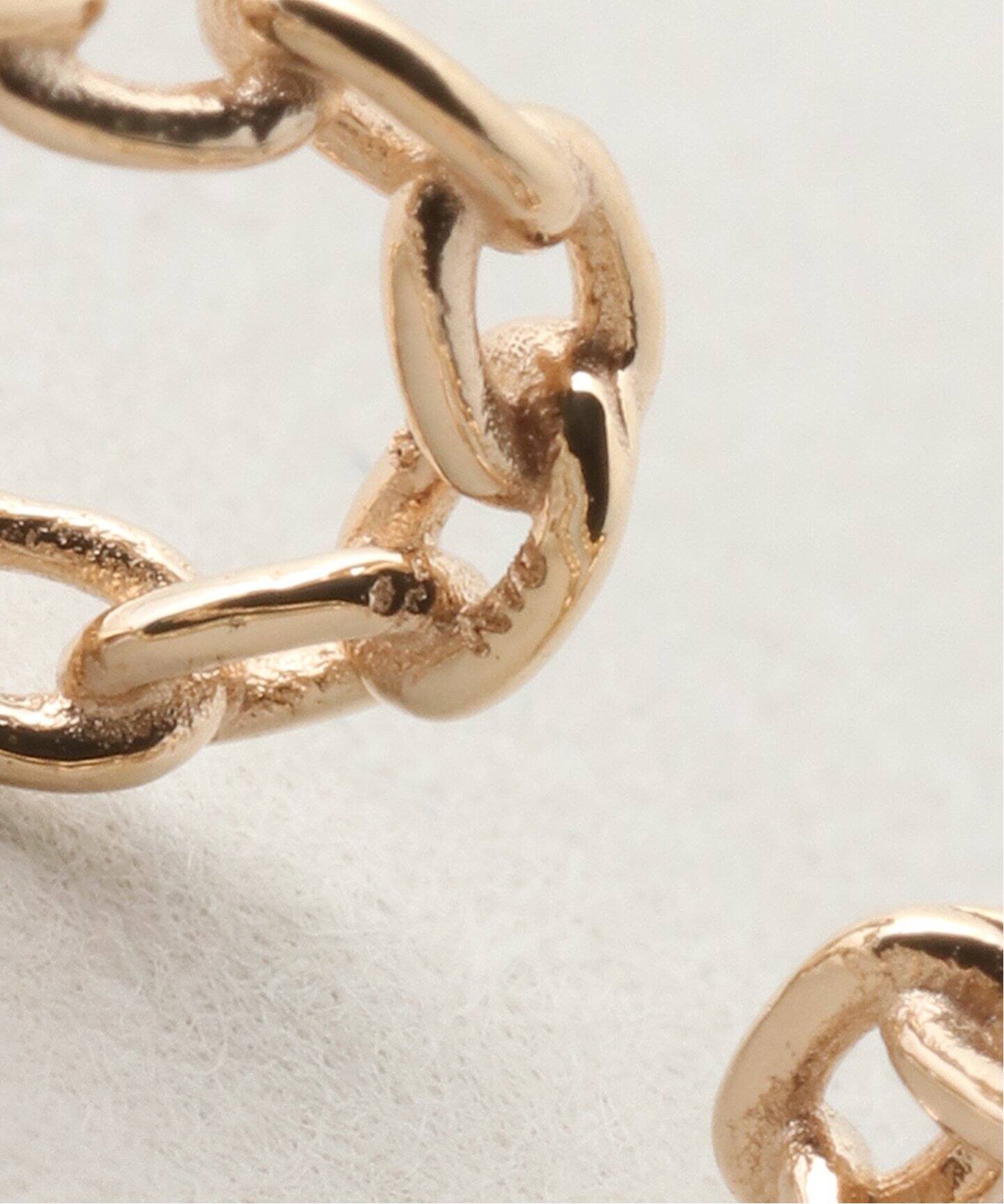 Hirotaka/ヒロタカ All About Basics Wライン チェーン イヤーカフ S  