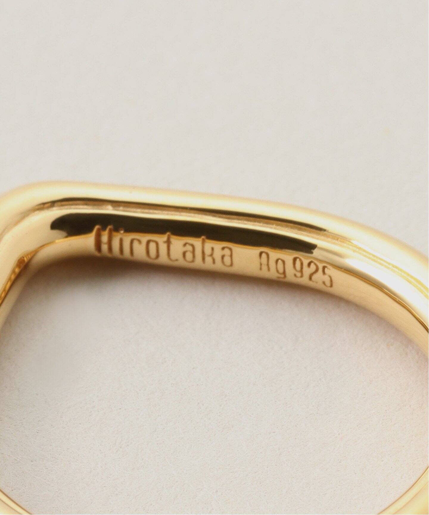 Hirotaka/ヒロタカ Sand Dune Pointed Ring（リング）｜NOBLE  
