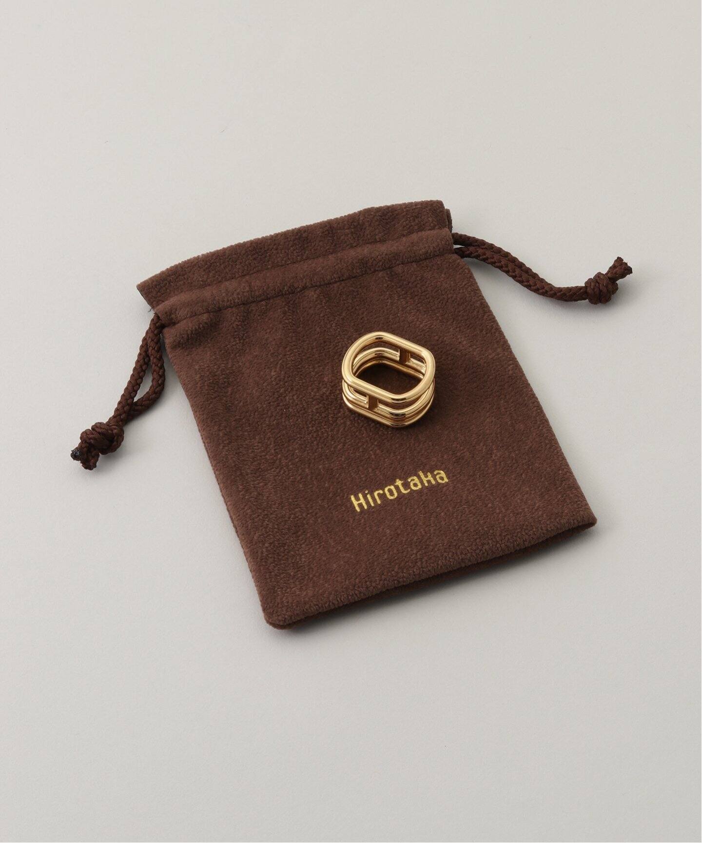 Hirotaka/ヒロタカ Sand Dune Layered Ring（リング）｜NOBLE 
