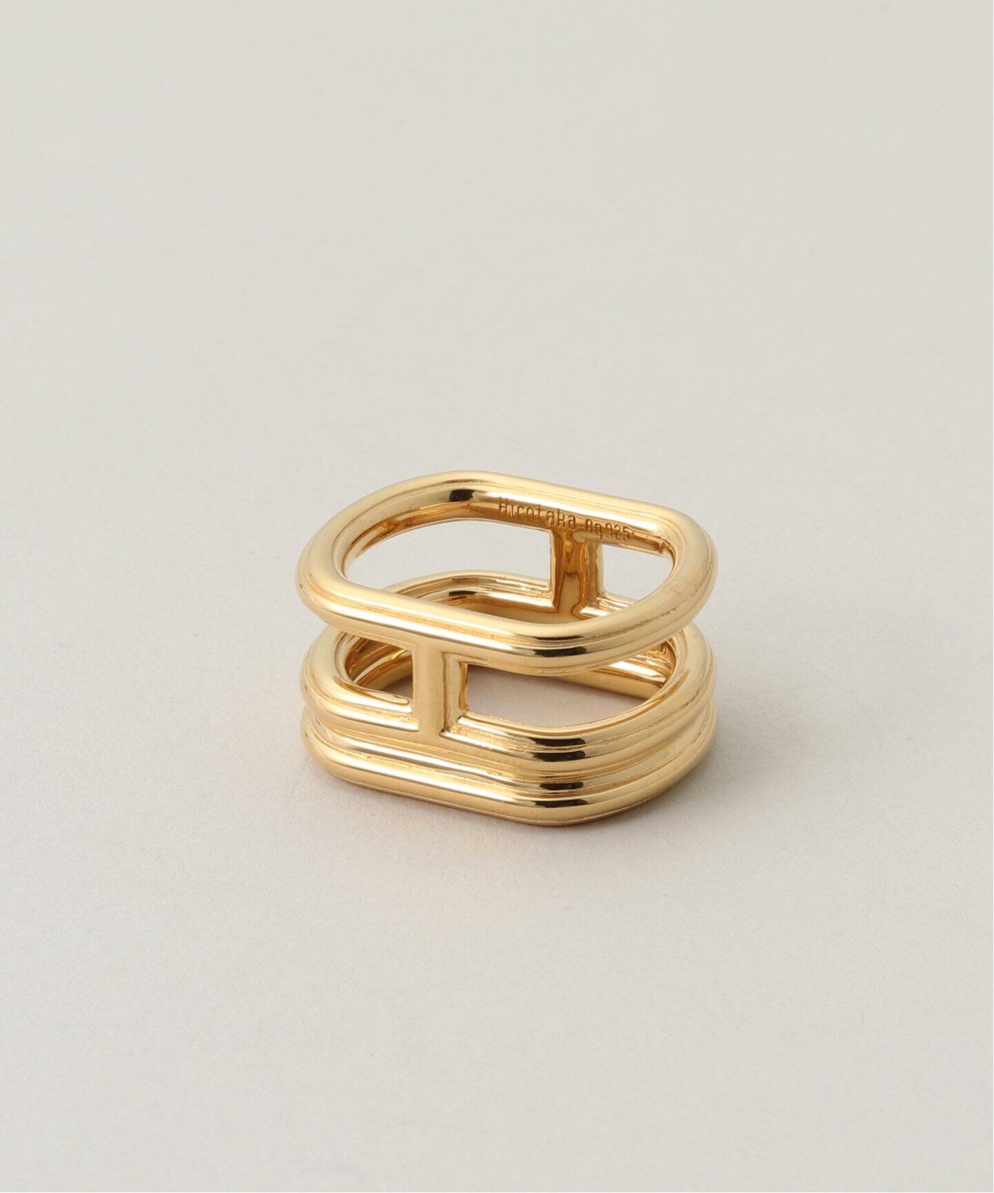 Hirotaka/ヒロタカ Sand Dune Layered Ring（リング）｜NOBLE 