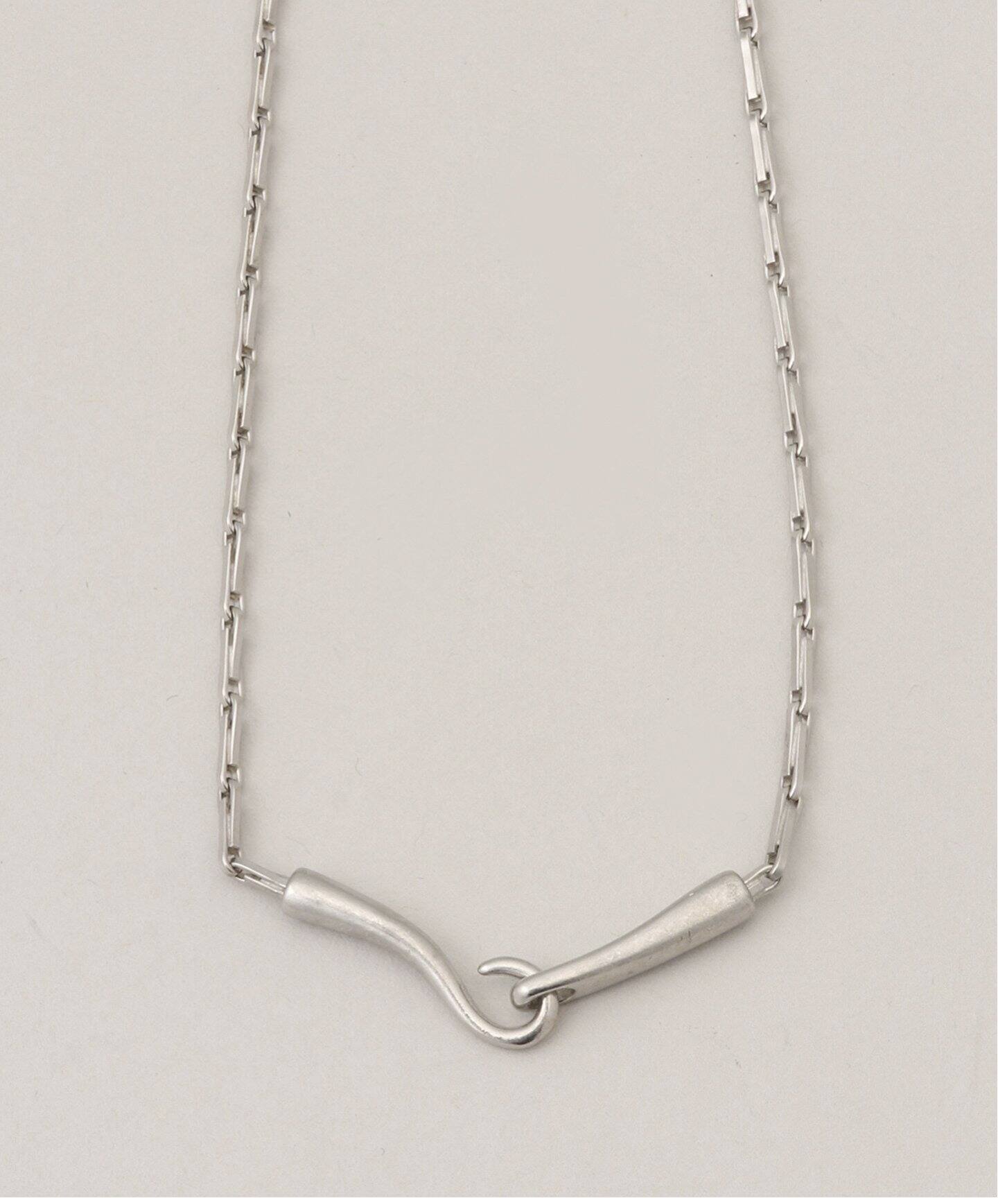 UCALYPT/ユーカリプト Fold Chain Front Hook Necklace（ネックレス 