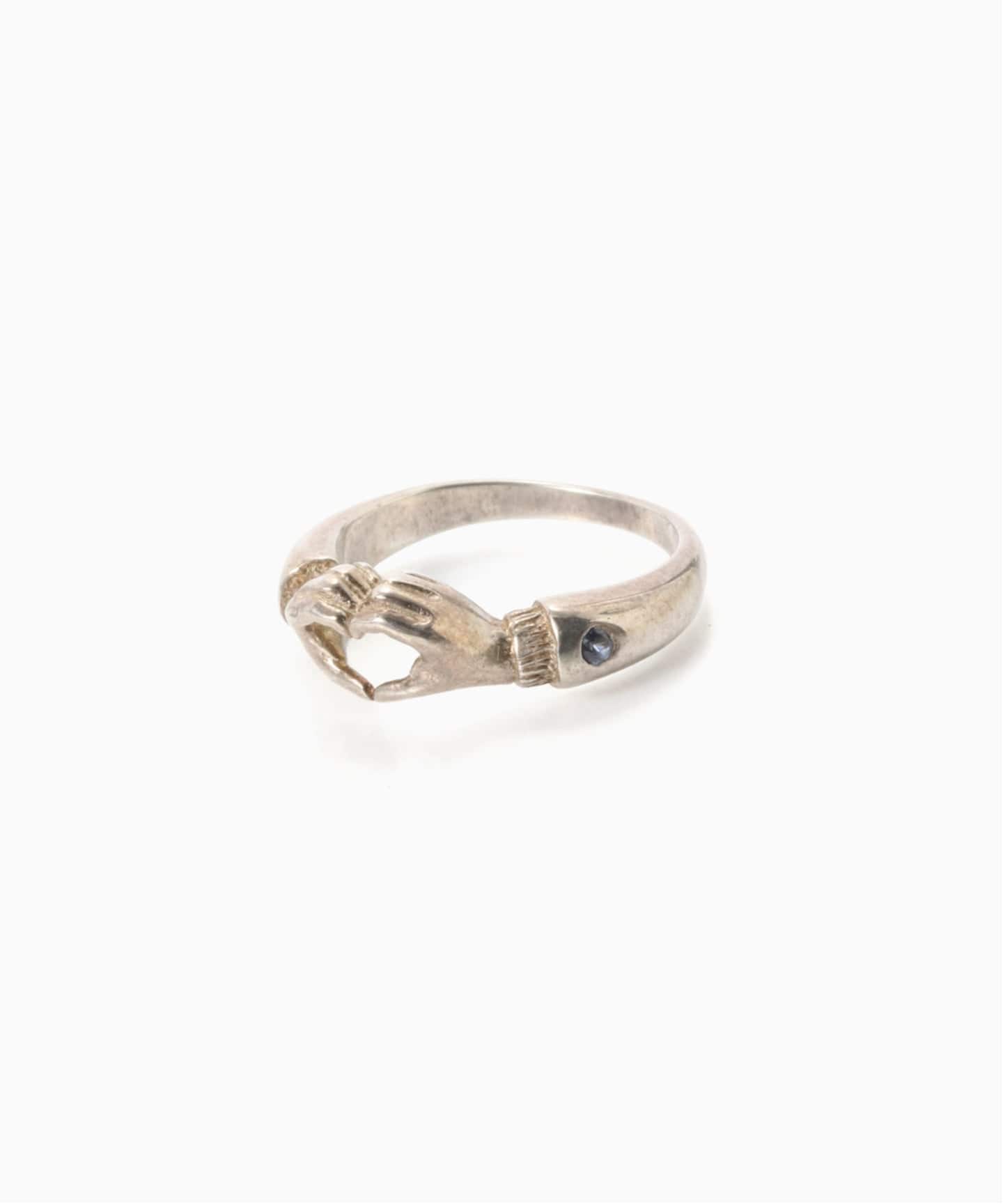 BLEUE BURNHAM LOVE HANDS RING (BLUE)（その他アクセサリー