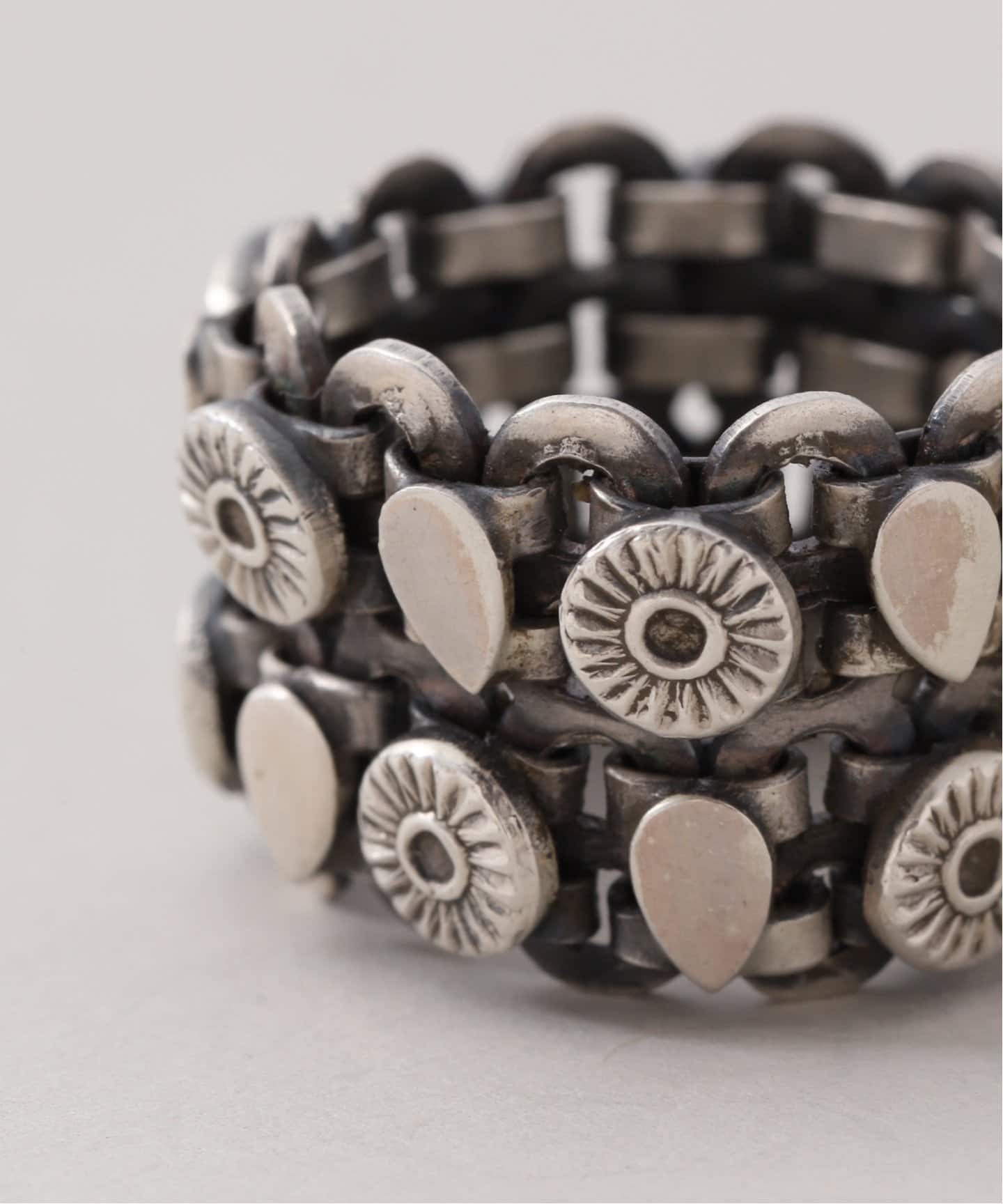 THARU SILVER タルーシルバー Double Ring Sun リング THARU SILVER(タルー シルバー) Double Ring SUN（リング