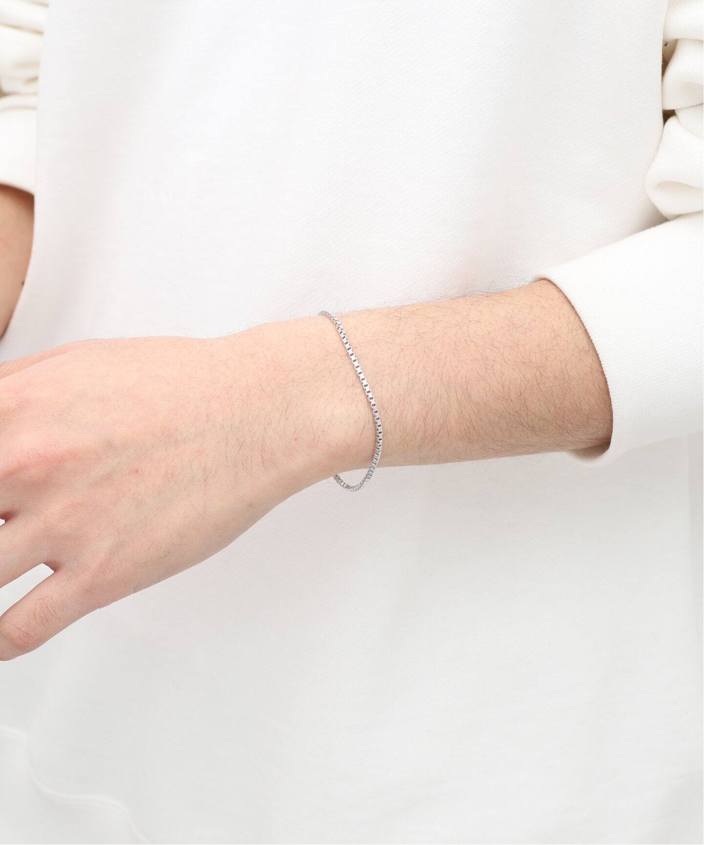 TOMWOOD / トムウッド】SQUARE BRACELET 7INCH（ブレスレット  