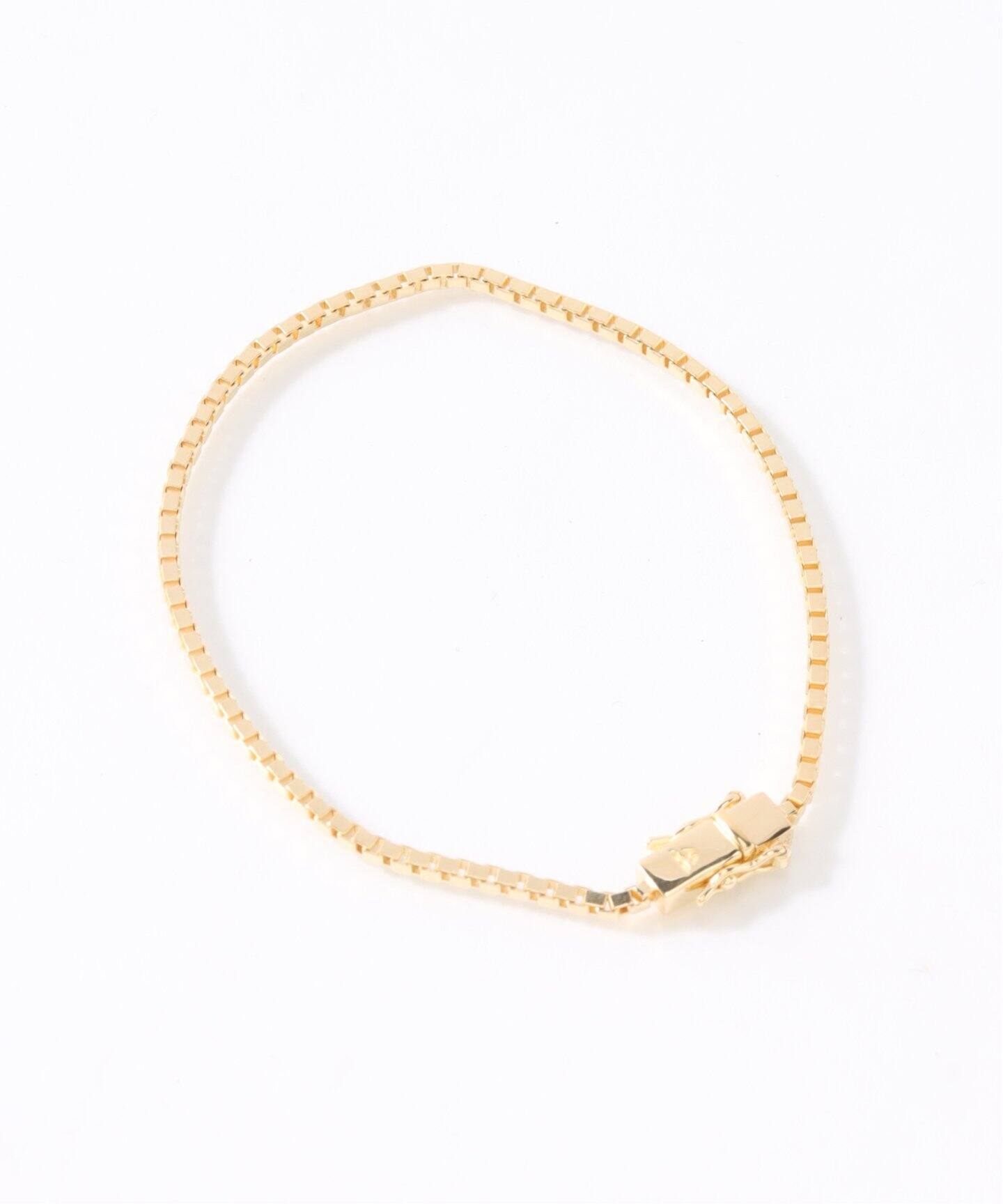 TOMWOOD / トムウッド】SQUARE BRACELET GOLD 7INCH（ブレスレット 