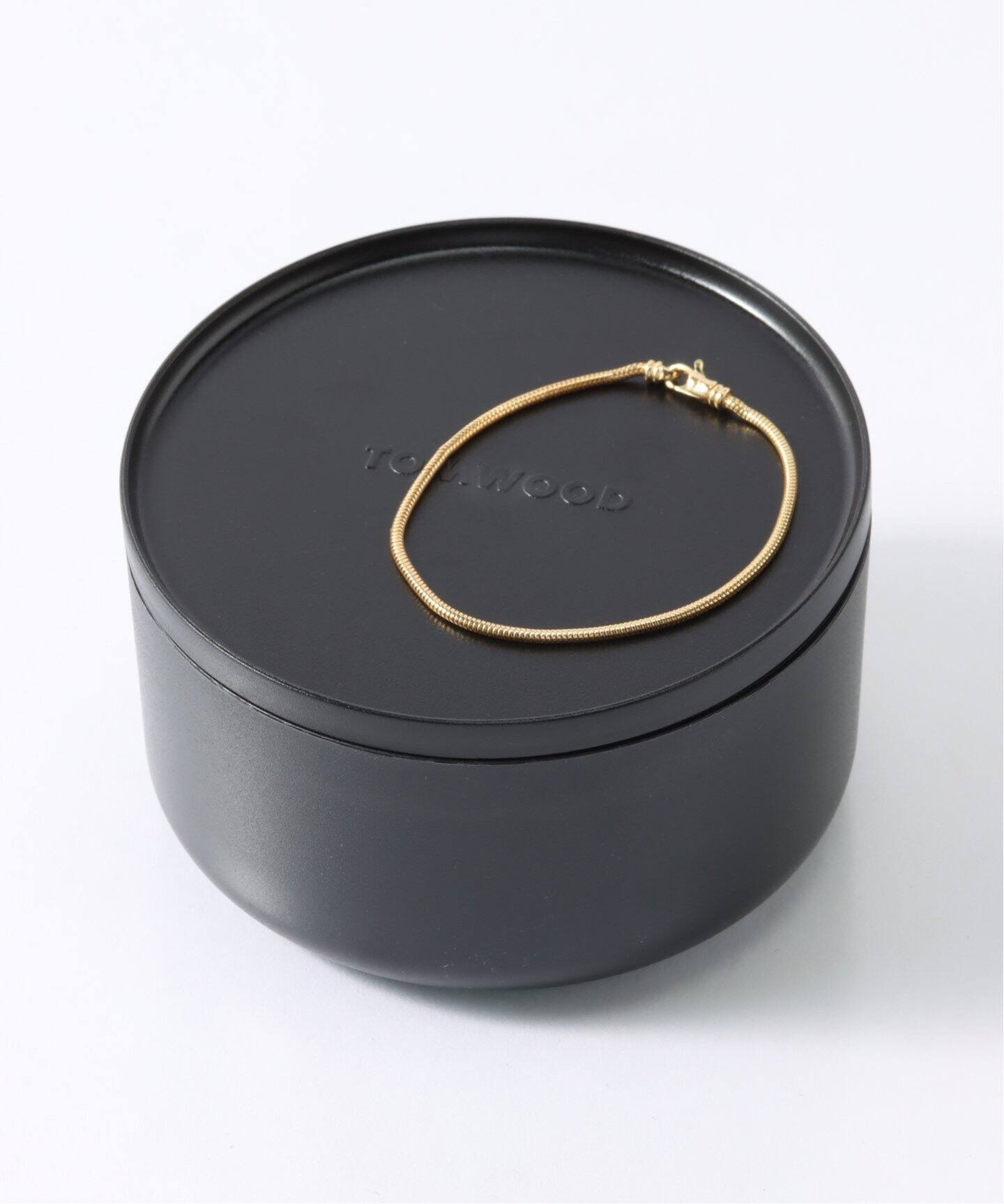 TOMWOOD / トムウッド】SNAKE BRACELET SLIM GOLD 7INCH（ブレスレット 