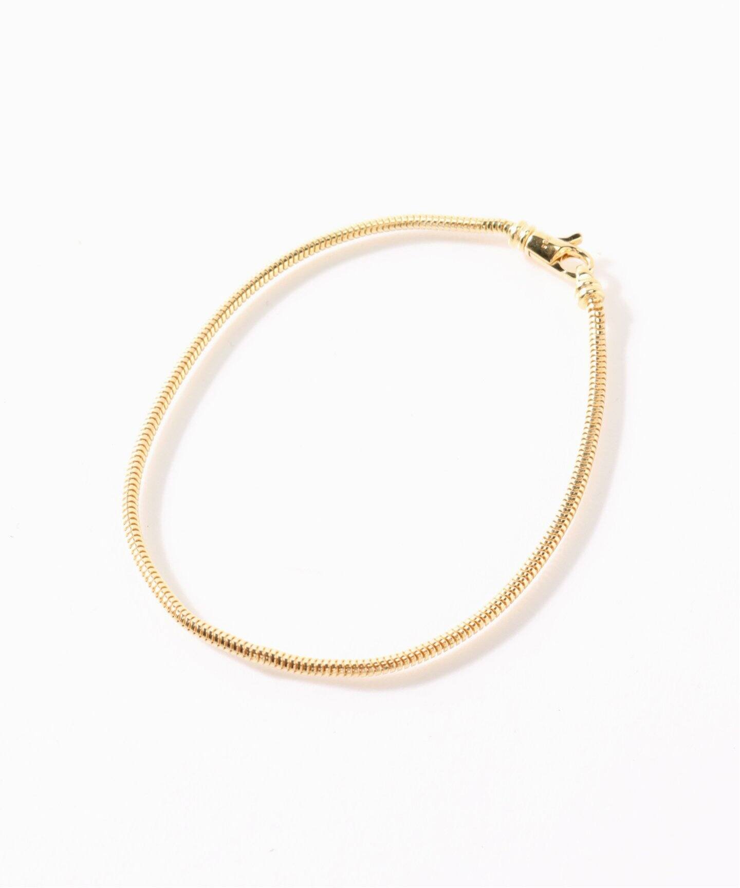 TOMWOOD / トムウッド】SNAKE BRACELET SLIM GOLD 7INCH（ブレスレット 