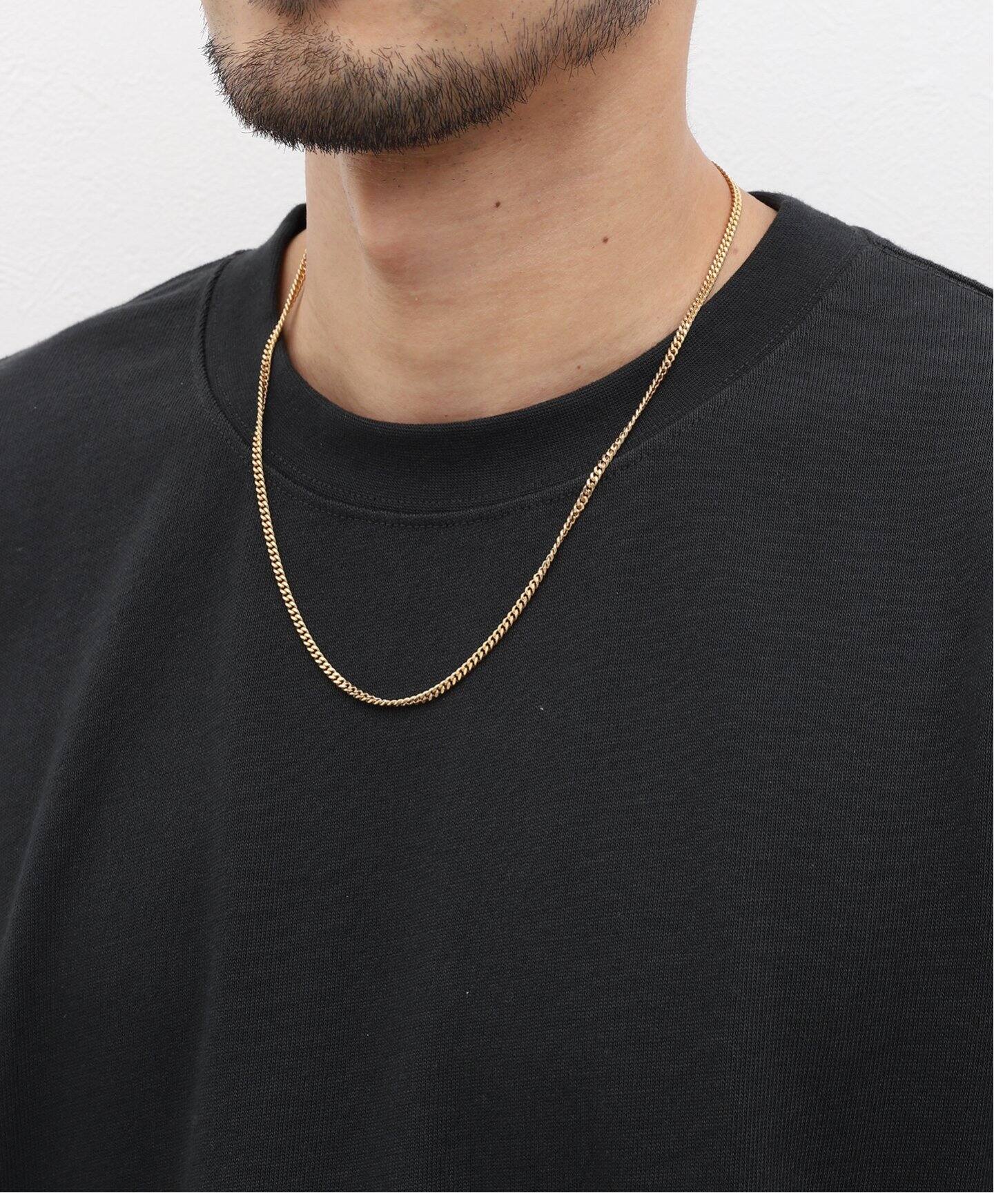 TOMWOOD / トムウッド】CURB CHAIN M GOLD 20.5INCH（ネックレス  