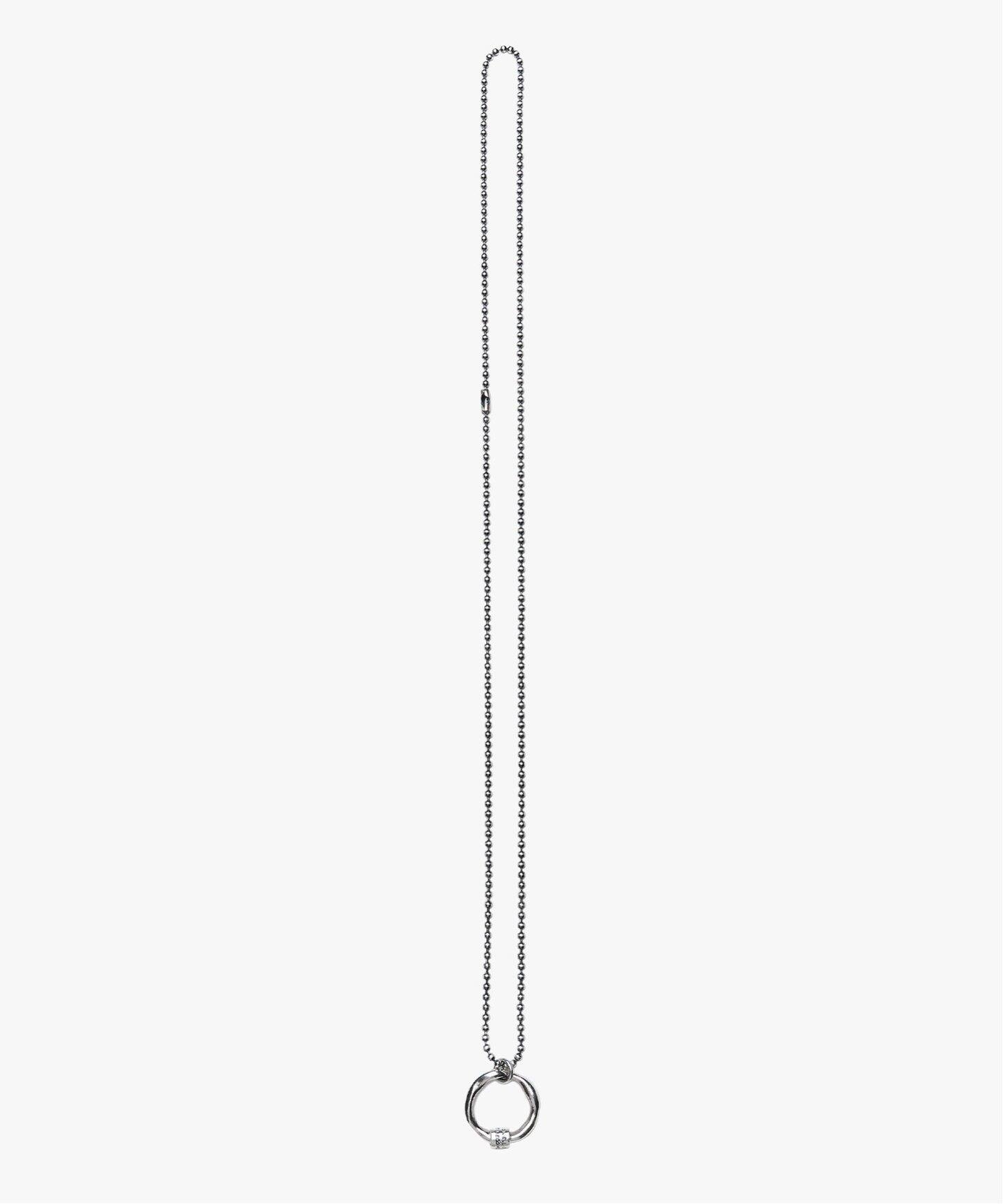 【HYPNOTIZE】ROUND PENDANT NECKLACE▲TXT着用 HYPNOTIZE / ヒプノタイズ】ROUND BALL CHAIN NECKLACE