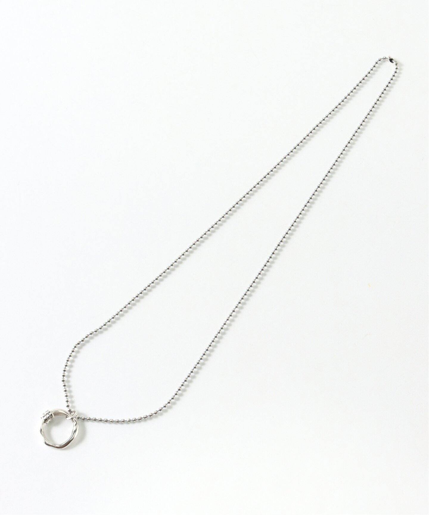 【HYPNOTIZE】ROUND PENDANT NECKLACE▲TXT着用 hypnotize Round Pendant Necklace Ver. 02 - Black