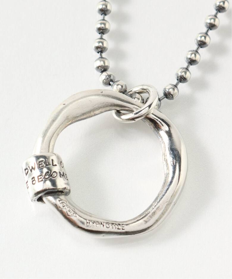HYPNOTIZE / ヒプノタイズ】ROUND BALL CHAIN NECKLACE（ネックレス 
