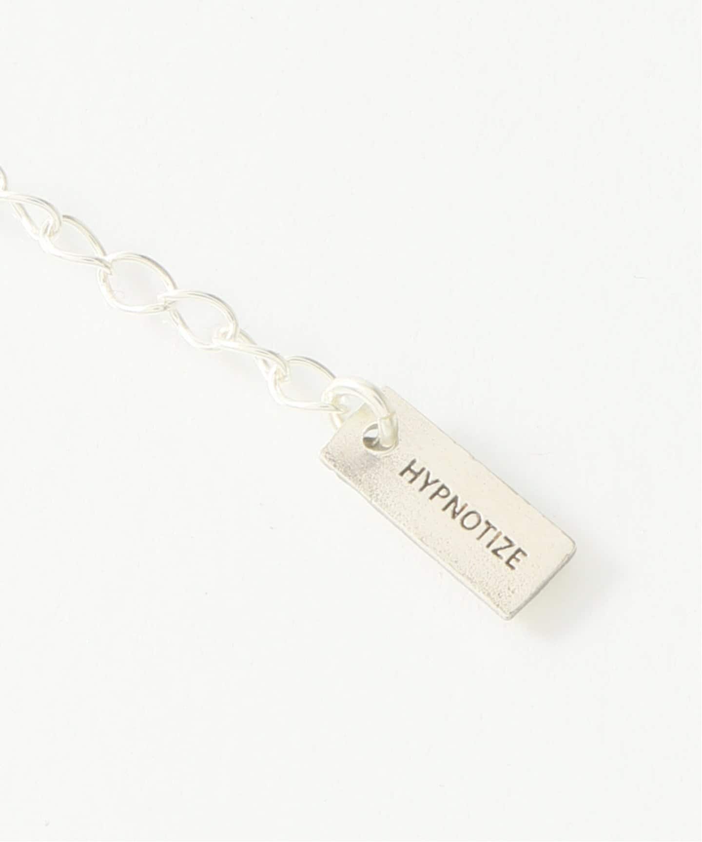 HYPNOTIZE / ヒプノタイズ】AURORA GLASS HEART NECKLACE WT