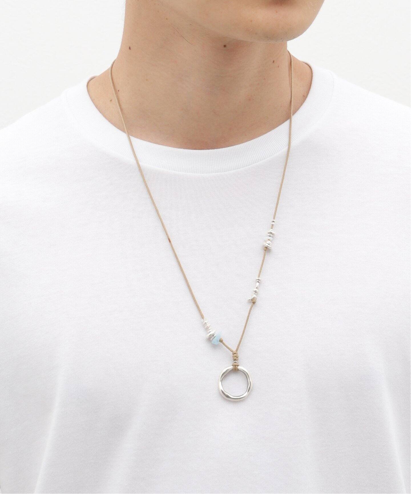HYPNOTIZE★韓国★人気★ROUND PENDANT NECKLACE_VER. 02 HYPNOTIZE / ヒプノタイズ】ROUND PENDANT NECKLACE_VER.02