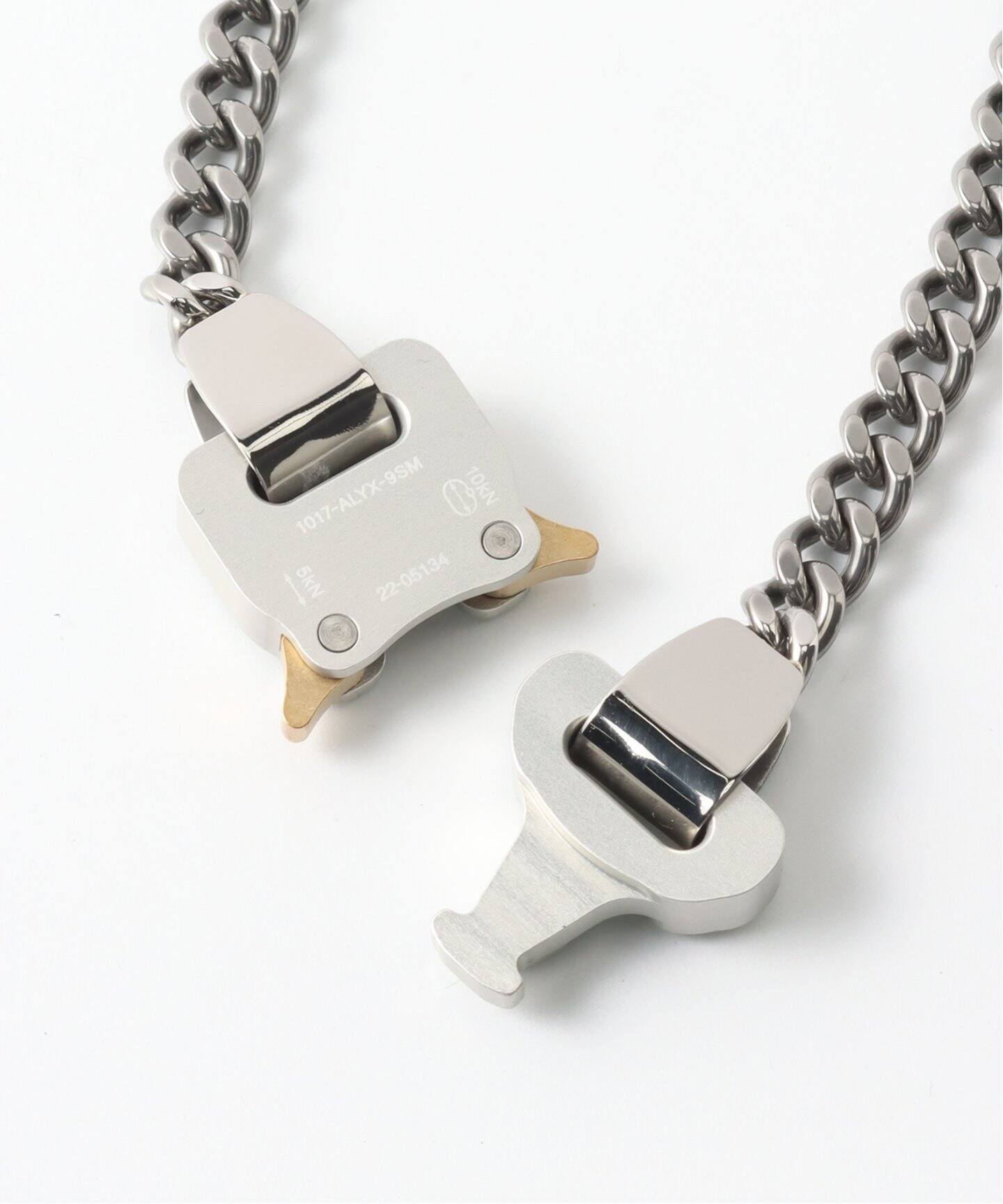 1017 ALYX 9SM / 017 アリクス 9SM】METAL BUCKLE NECKLACE  