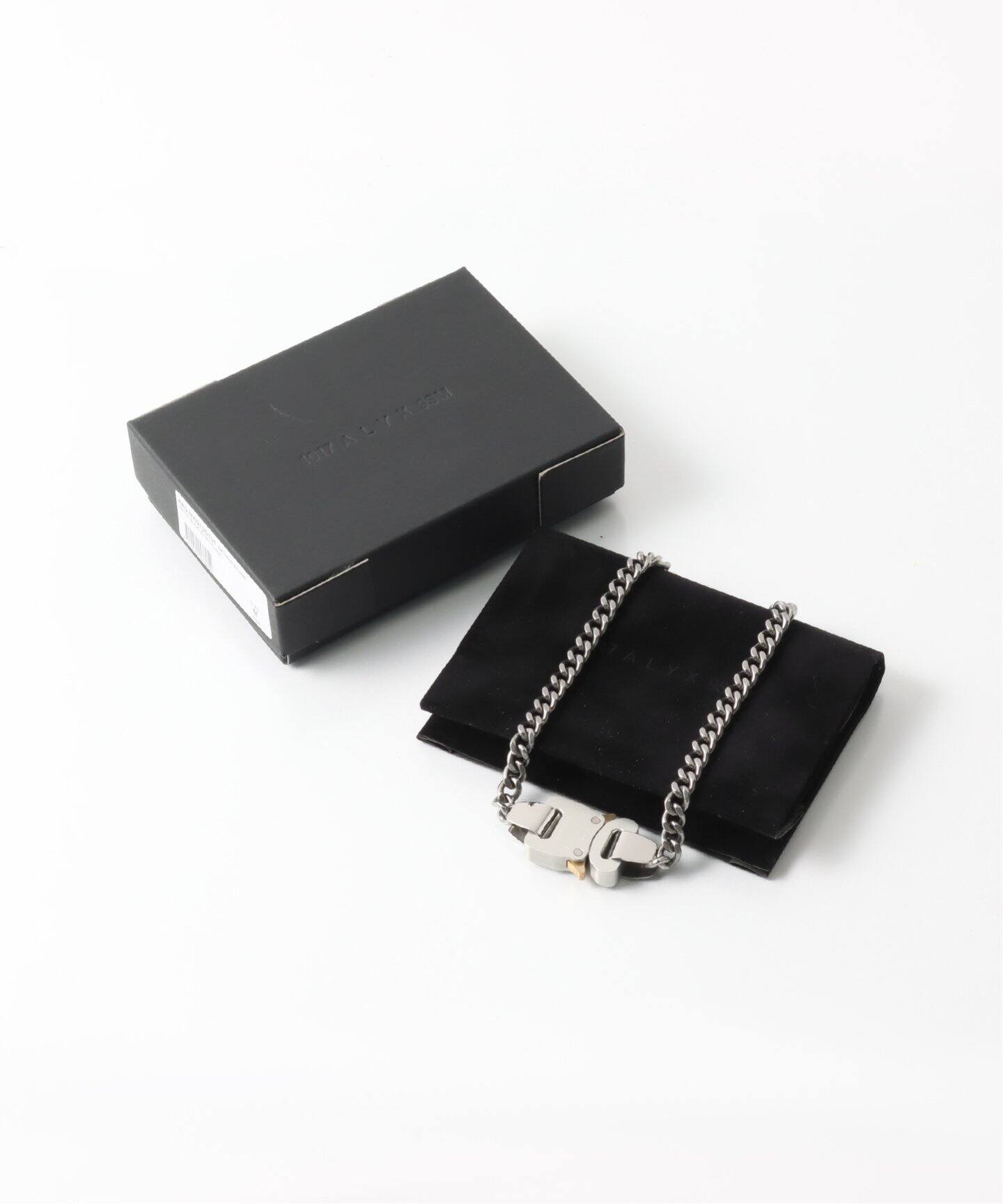 1017 ALYX 9SM / 017 アリクス 9SM】METAL BUCKLE NECKLACE 