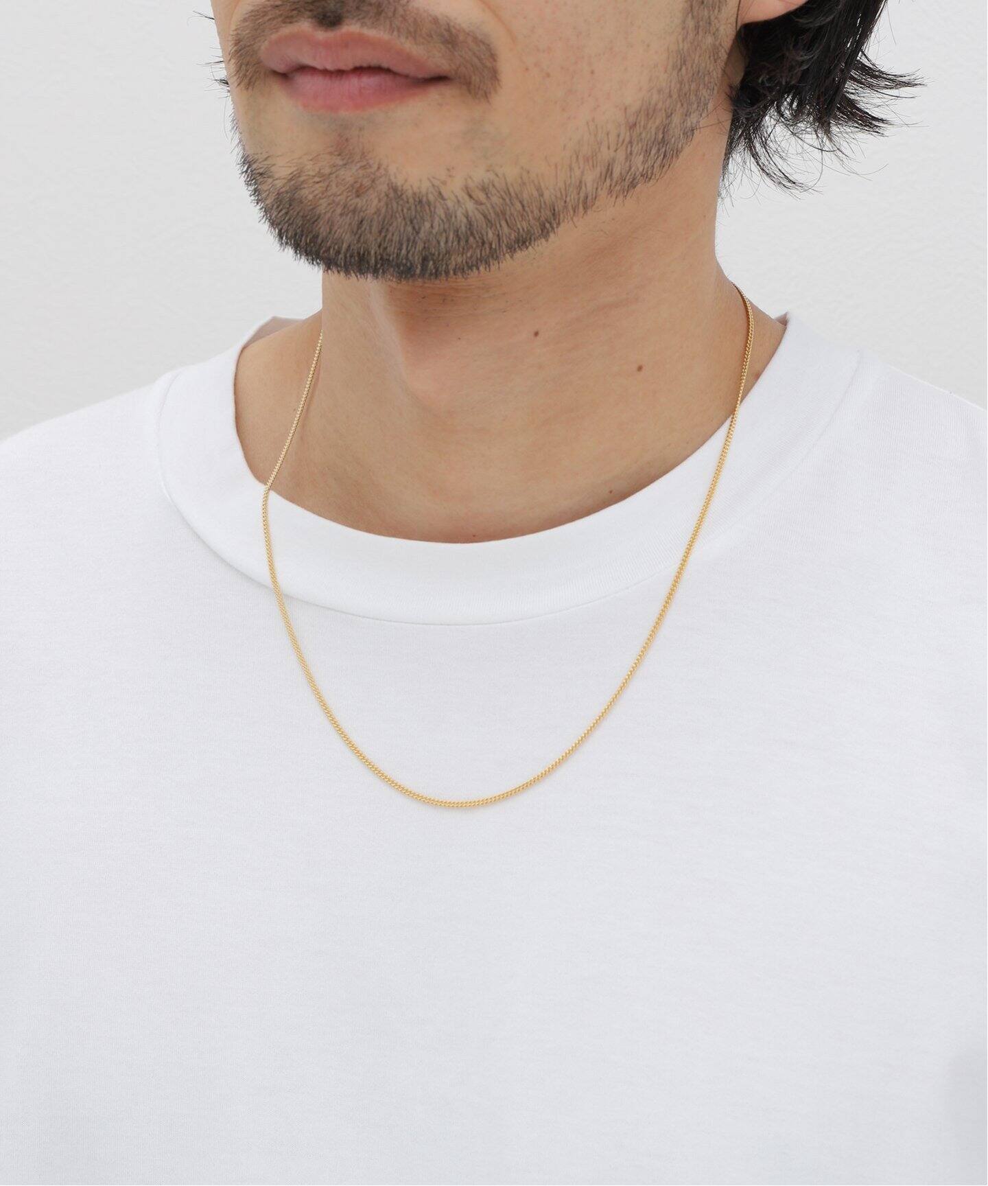 TOMWOOD / トムウッド】CURB CHAIN SLIM GOLD 20.5INCH（ネックレス  