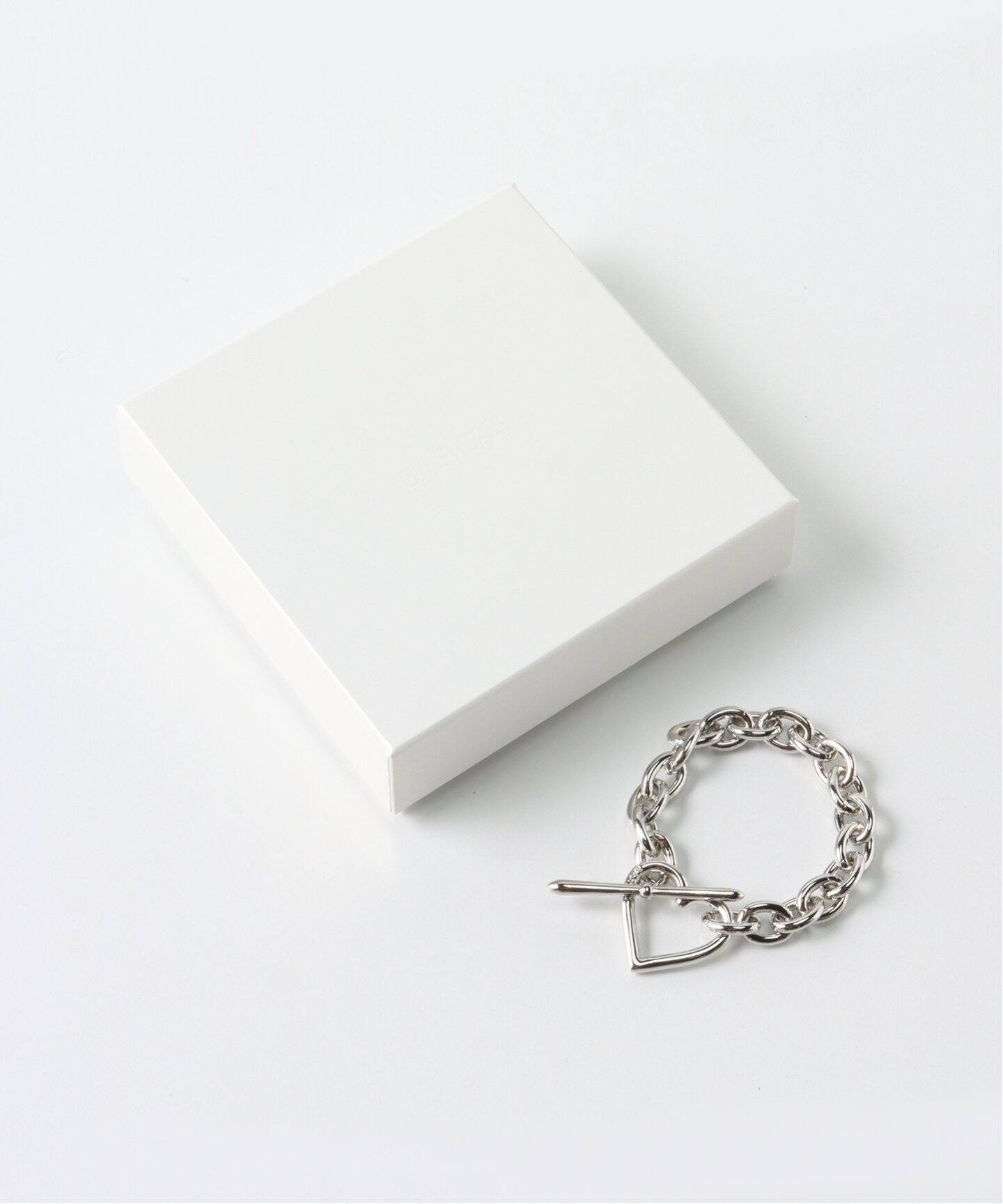 BASICKS / ベイシックス】HEART BRACELET (MEDIUM LINK)（ブレスレット 