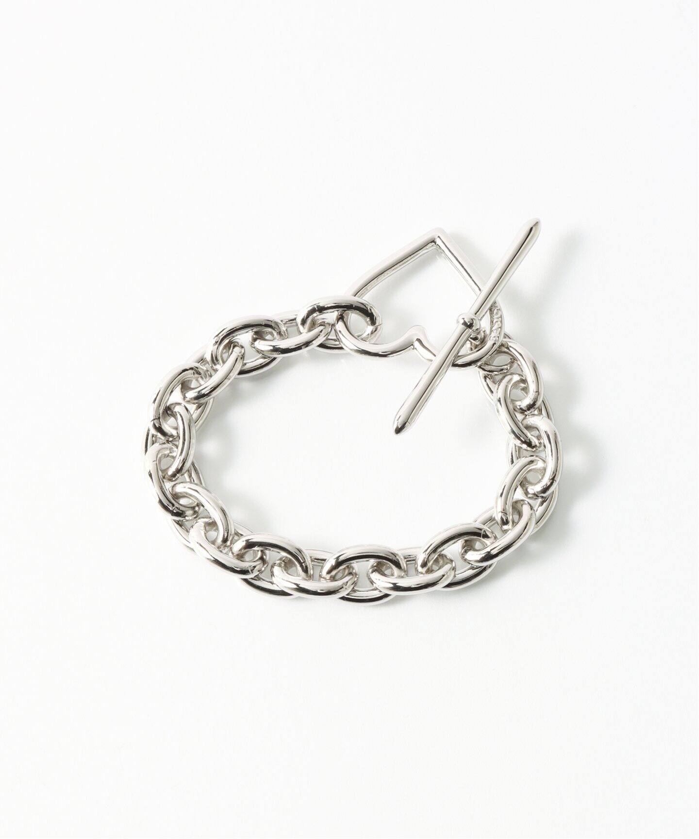 BASICKS / ベイシックス】HEART BRACELET (MEDIUM LINK)（ブレスレット 