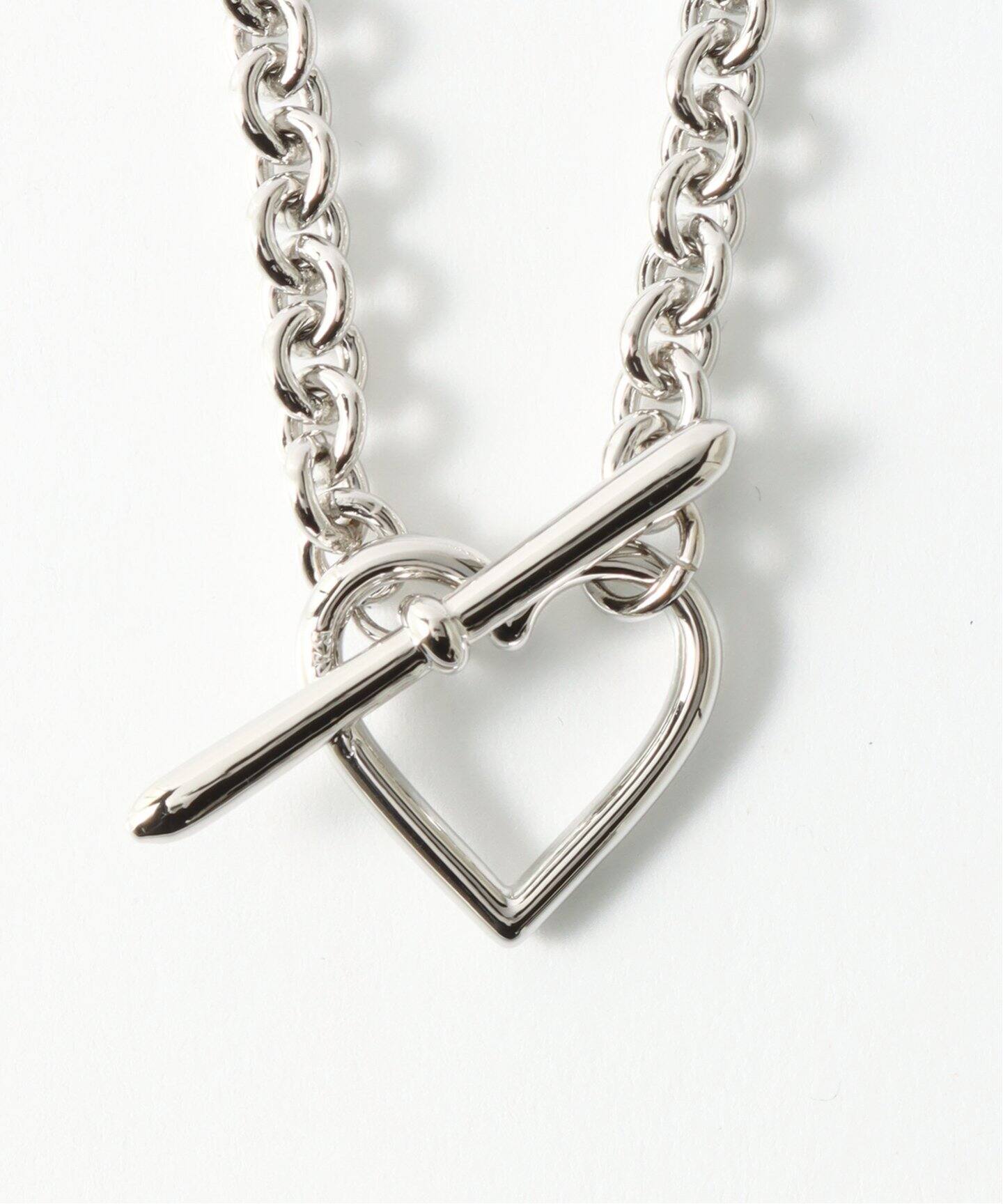 BASICKS / ベイシックス】HEART NECKLACE (SMALL LINK