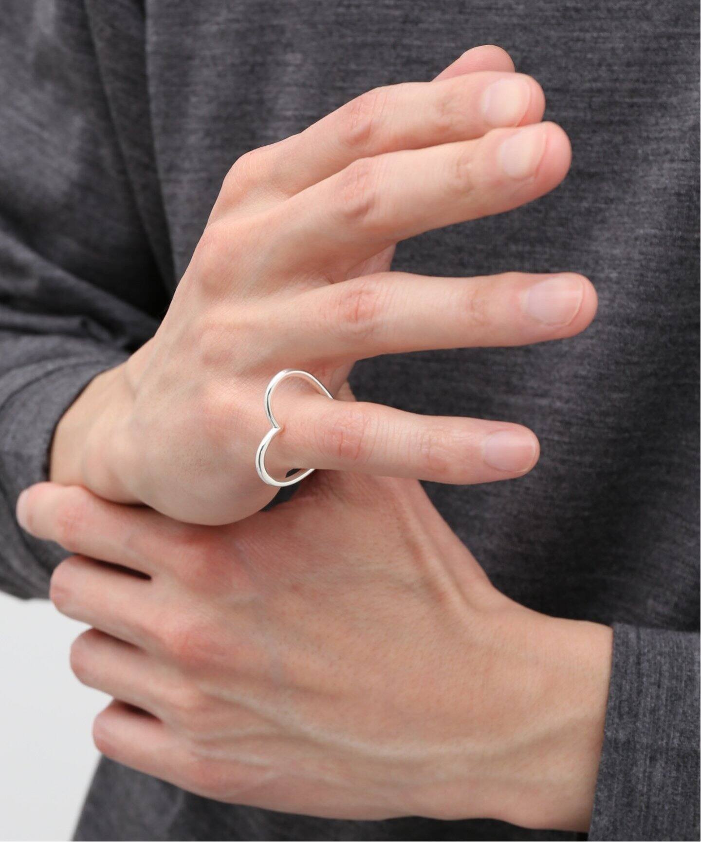 BASICKS / ベイシックス】3D LOVE SILVER RING（リング）｜BAYCREW
