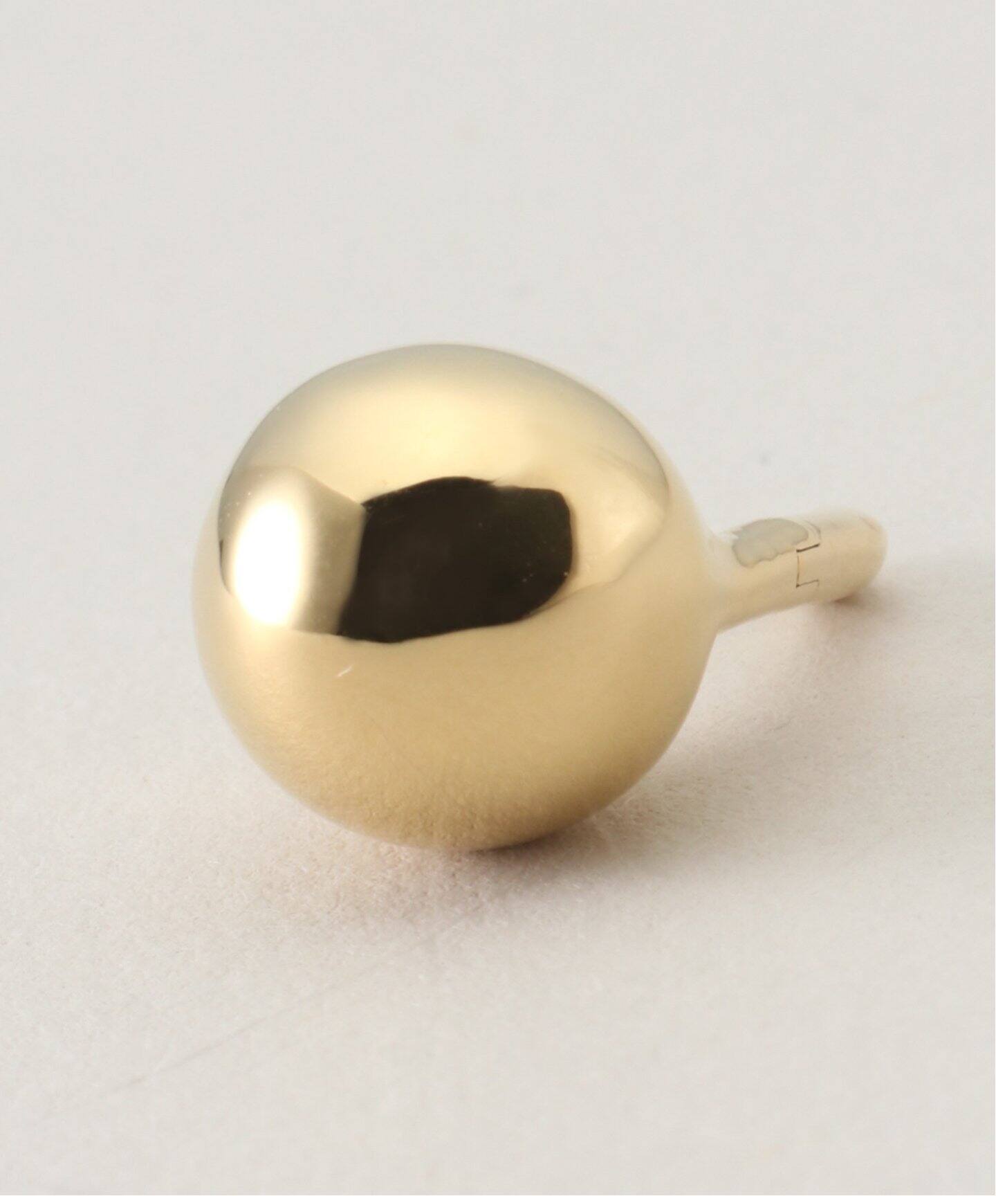 関税送料無【Maria Black】チェック ゴールド 片耳ピアス MARIA BLACK ゴールド 片耳用ピアス