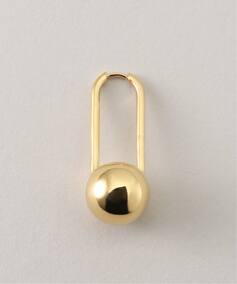 MARIA BLACK/マリアブラック】Grosse Schlesi Earring Gold：ピアス 