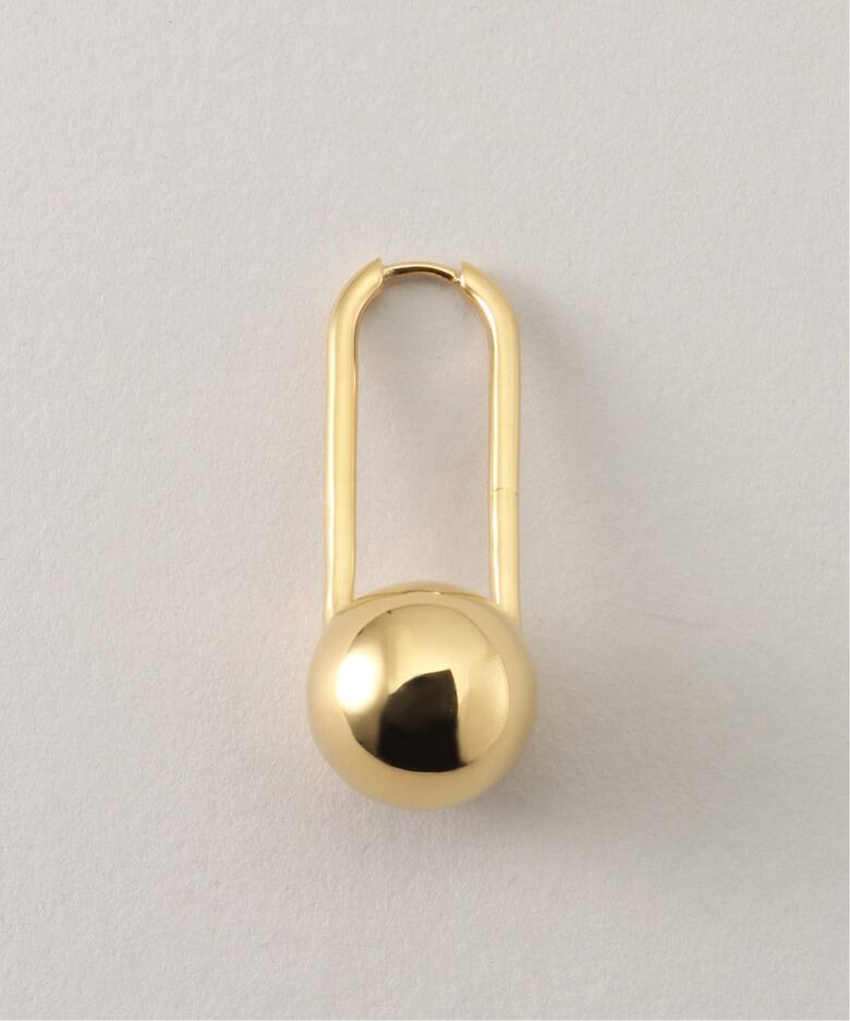 MARIA BLACK/マリアブラック】Grosse Schlesi Earring Gold：ピアス 
