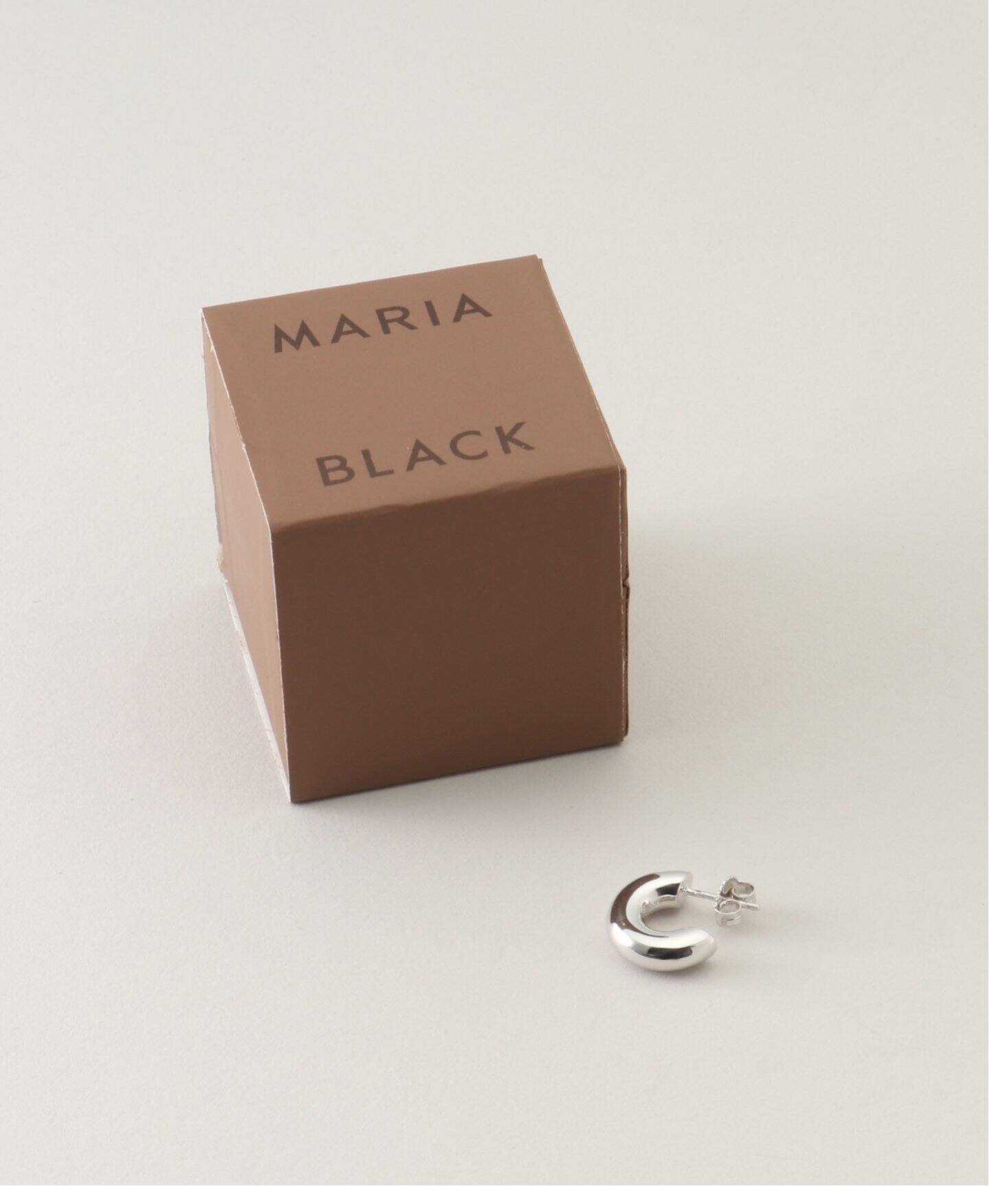 未使用品マリア・ブラック　フープピアス シルバー（片耳用） 楽天市場】MARIA BLACK マリアブラック フープピアス DELICATE