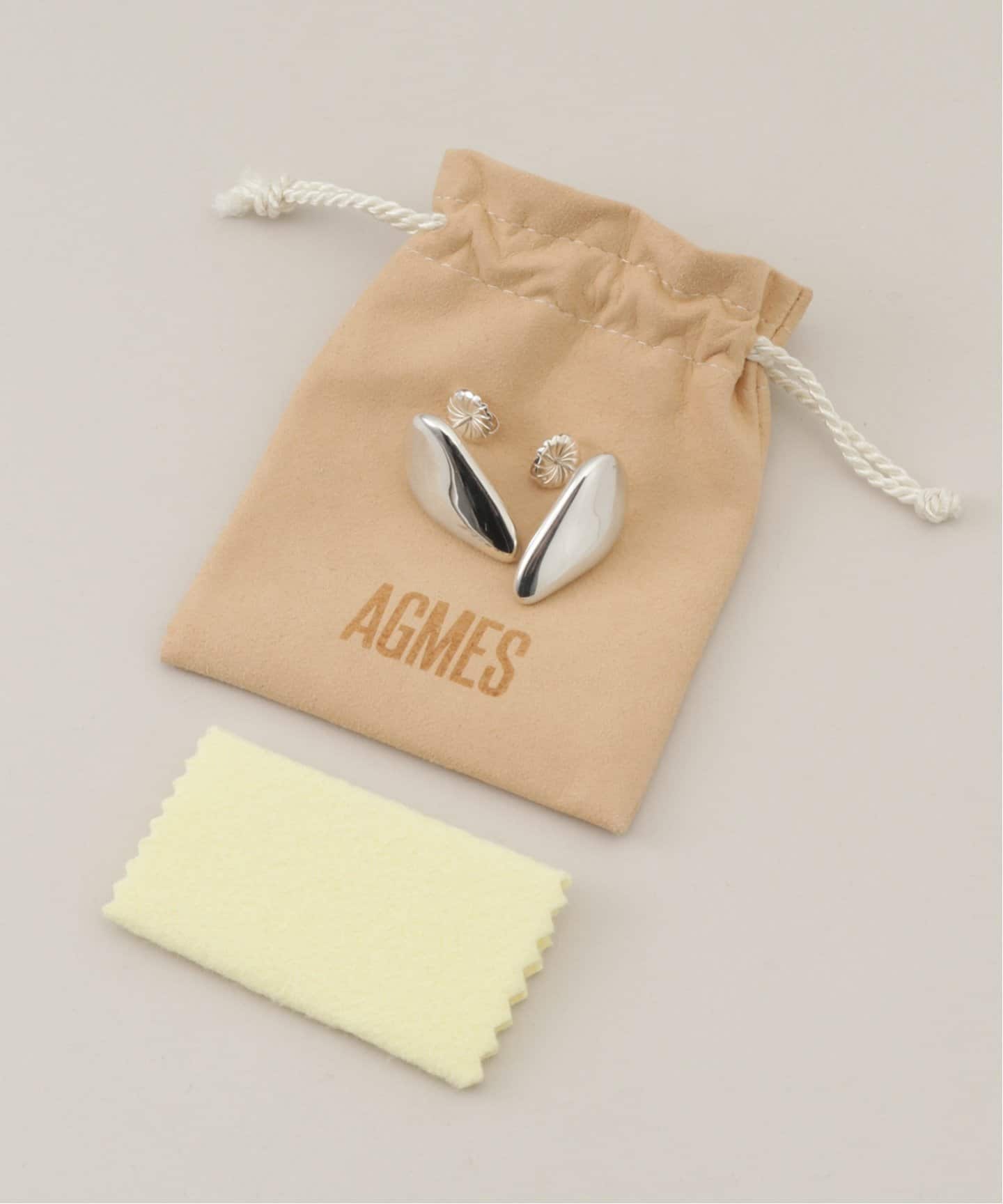 AGMES スタッド ピアス シルバー アグメス AGMES スタッド ピアス シルバー アグメス (AGMES/ピアス