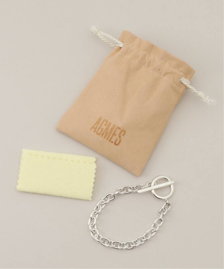 AGMES/アグメス】CLASSIC CHAIN BRACELET：ブレスレット（ブレスレット 