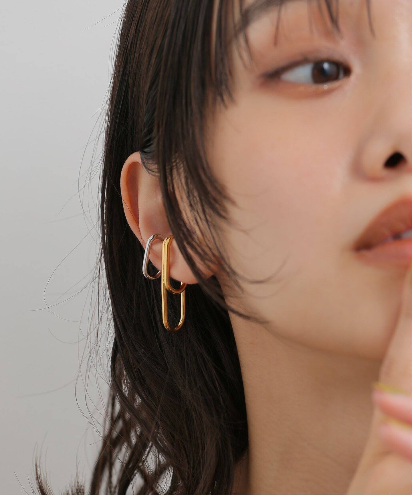 MARIA BLACK/マリアブラック】Joumey Earcuff Right Gold HP 