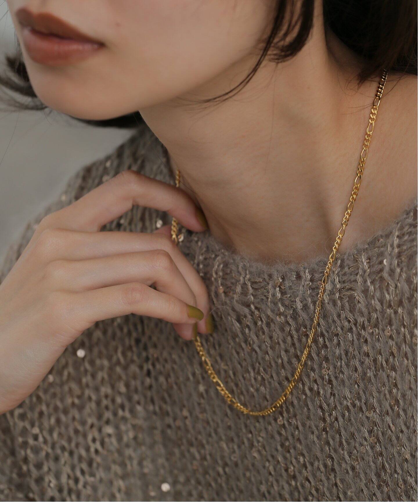 MARIA BLACK/マリアブラック】Negroni Necklace Gold HP：ネックレス 