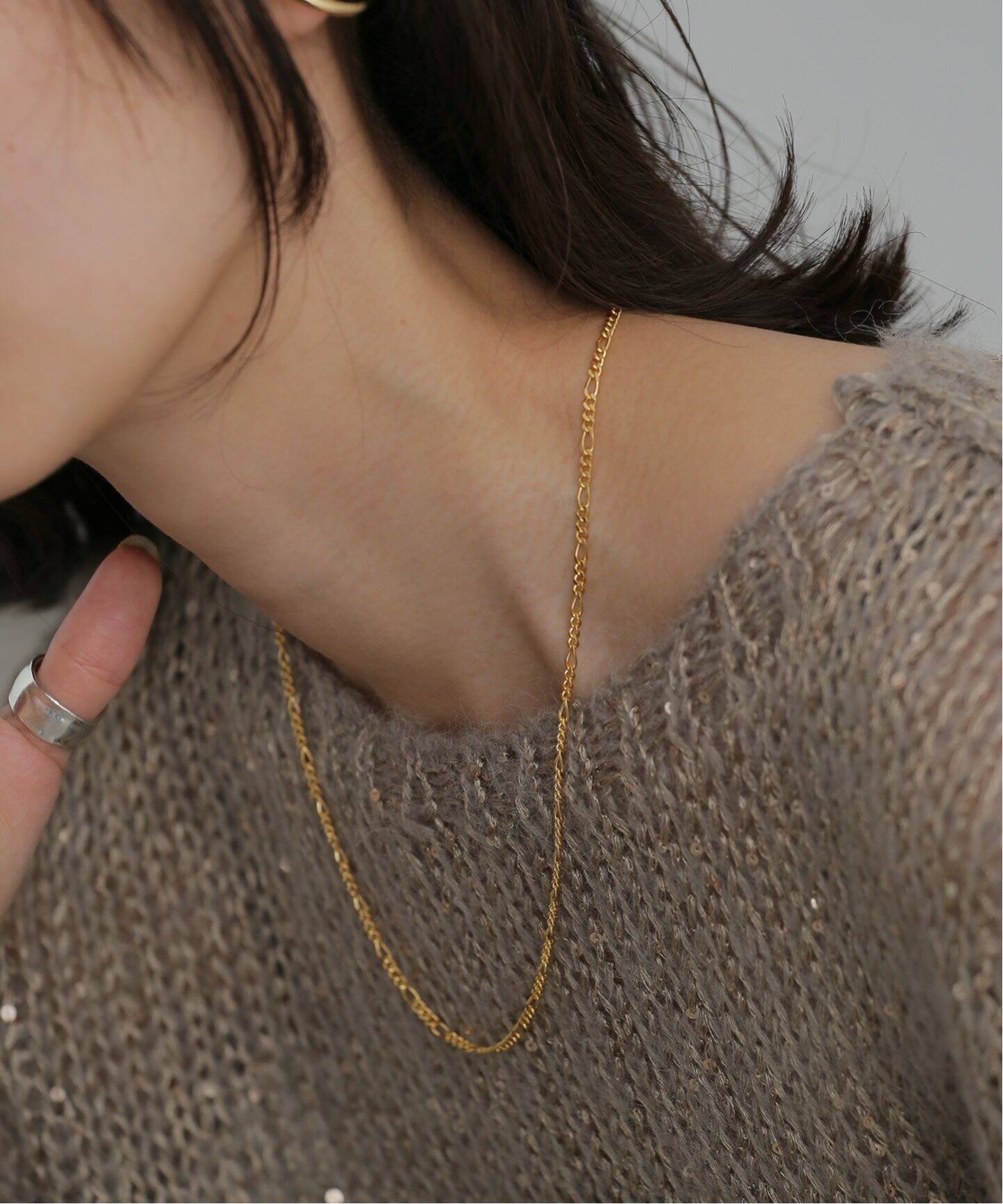 MARIA BLACK/マリアブラック】Negroni Necklace Gold HP：ネックレス 