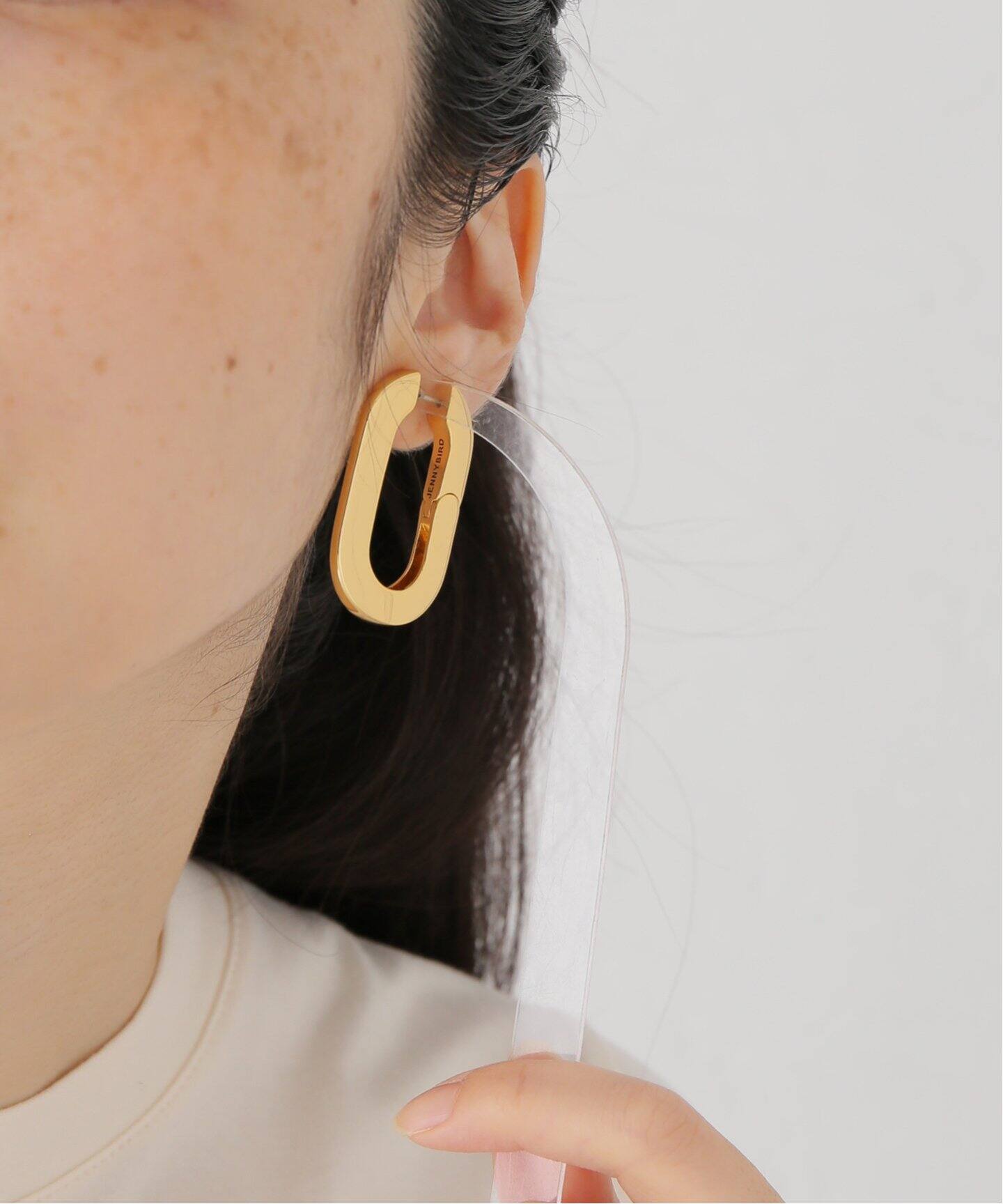 JENNY BIRD/ジェニーバード】SMega U-Link Earrings：ピアス（両耳 