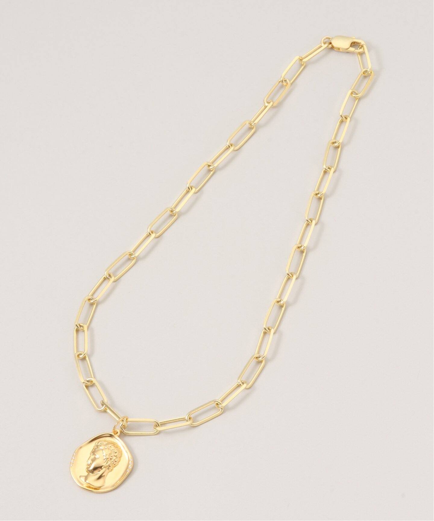 HERMINA ATHENS】HERMIS LARGE LUSTRE CHARM NEC：ネックレス