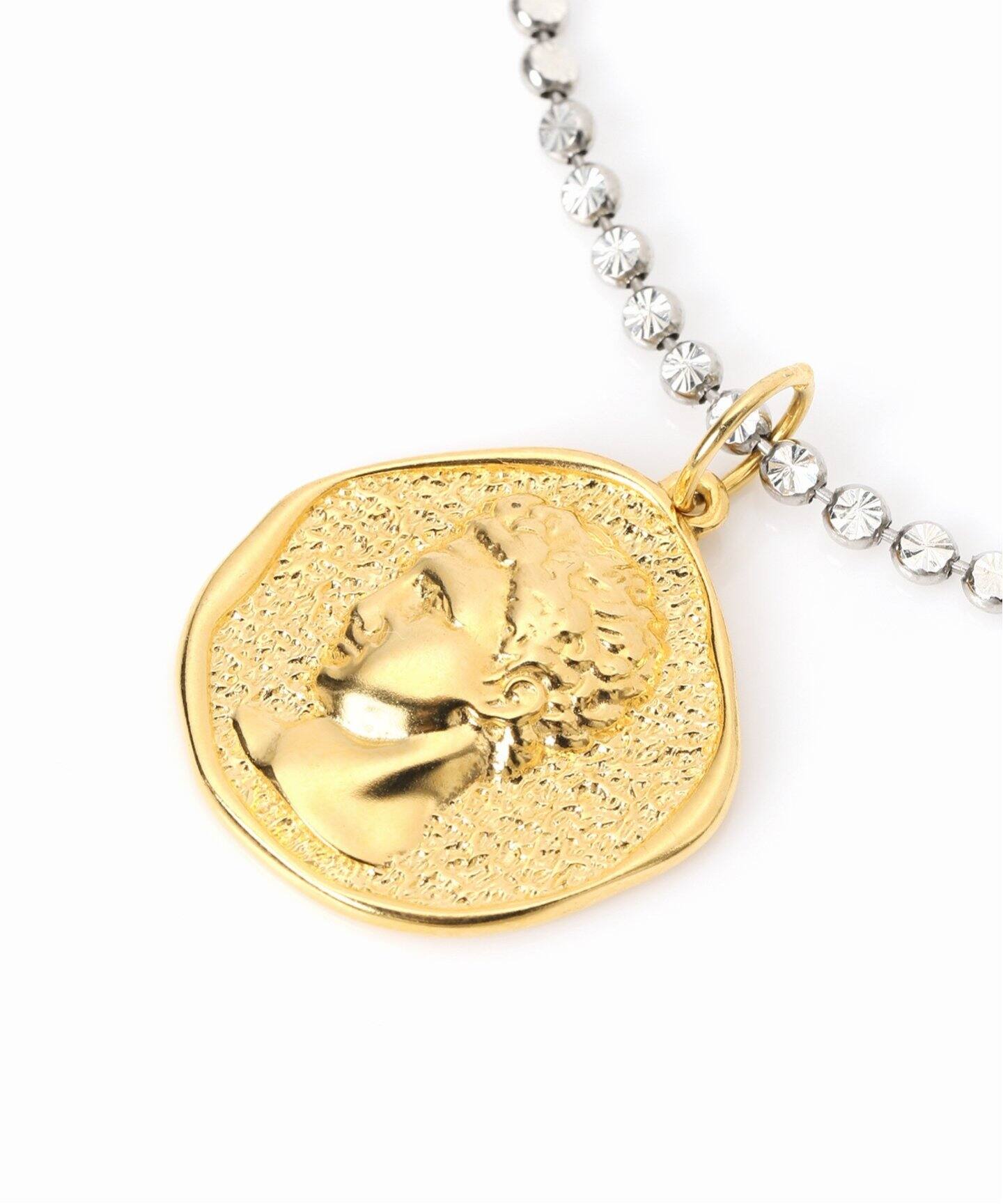 HERMINA ATHENS】HERMIS LARGE MATTE CHARM NEC：ネックレス