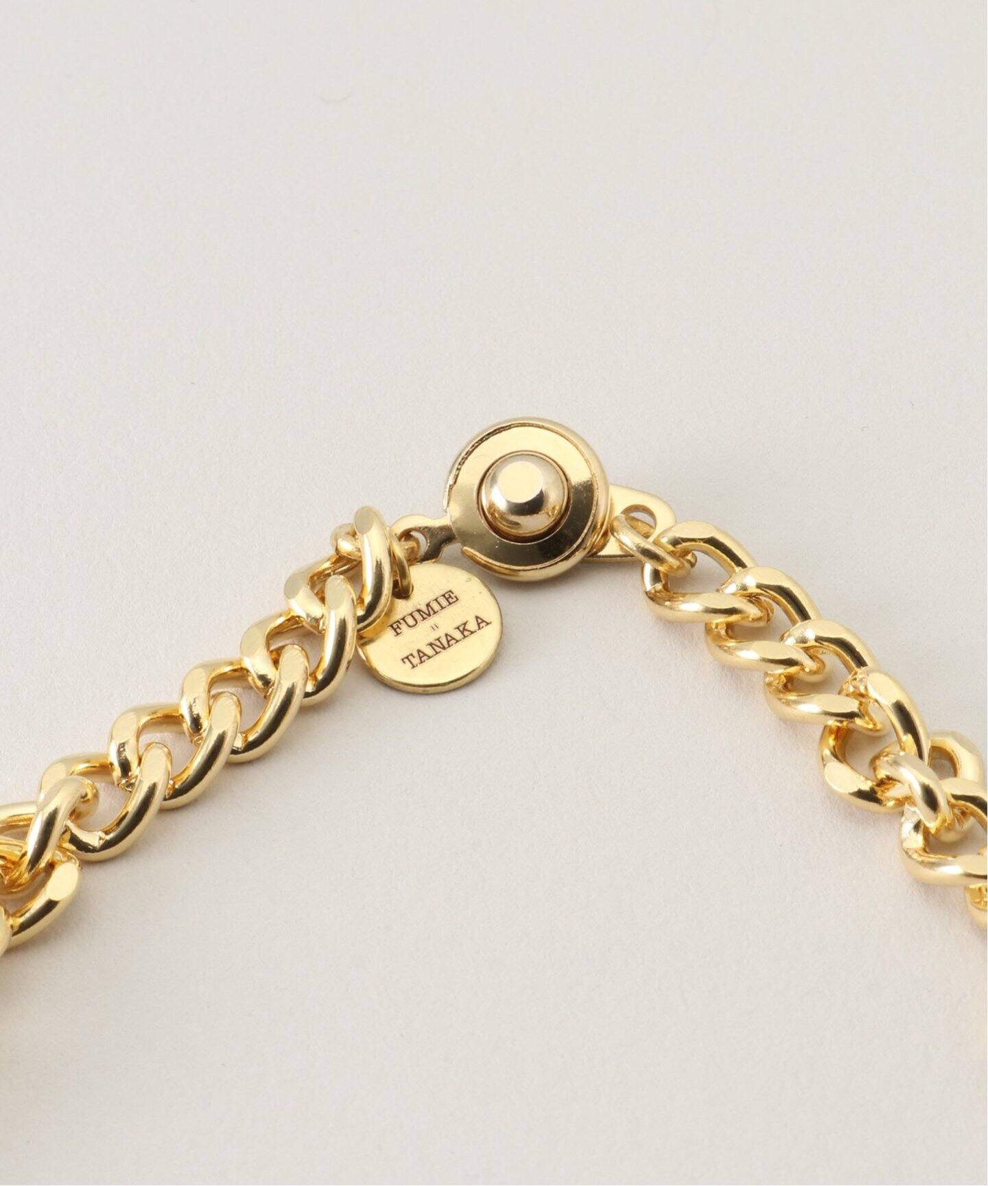 FUMIE TANAKA(フミエタナカ)】chain shoulder nec：ショルダー 