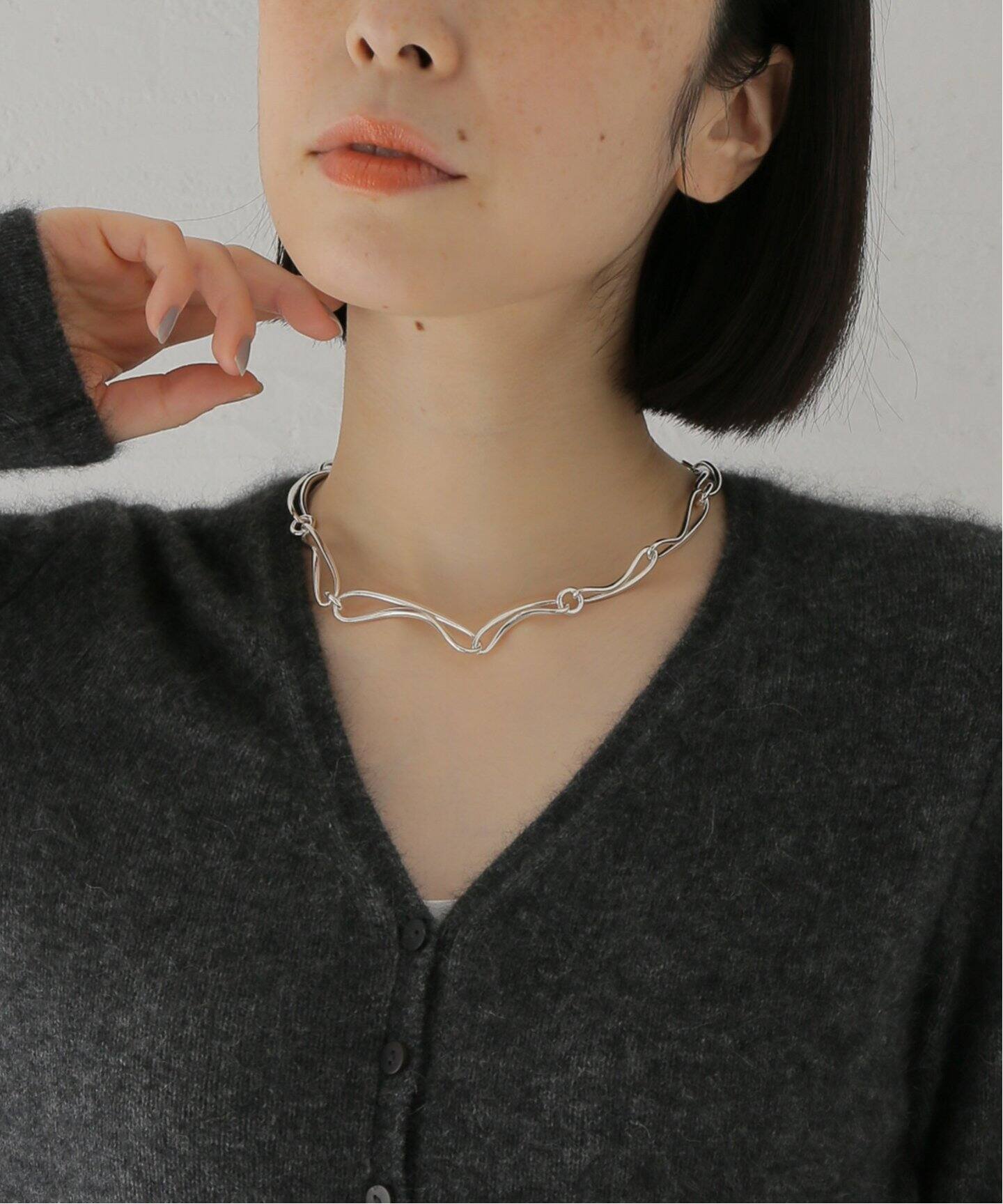 SAPIR BACHAR/サピア バシャール】LUNA NECKLACE：ネックレス 