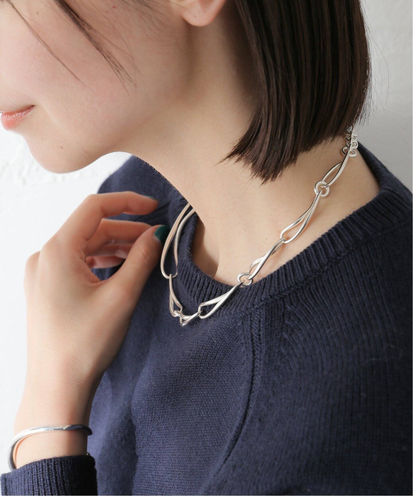 SAPIR BACHAR/サピア バシャール】LUNA NECKLACE：ネックレス 