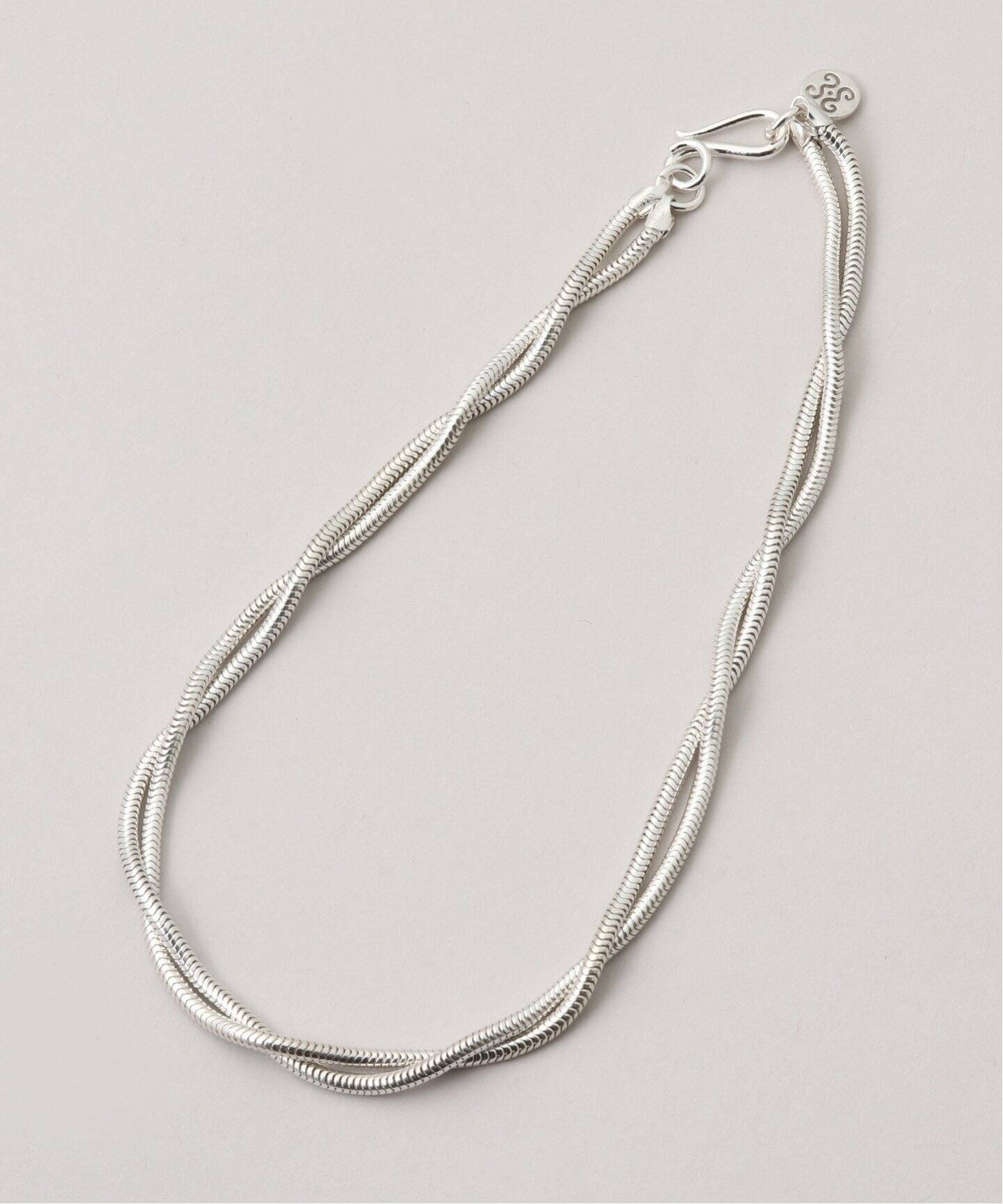 SAPIR BACHAR/サピア バシャール】TWIST SNAKE CHOKER：ネックレス 