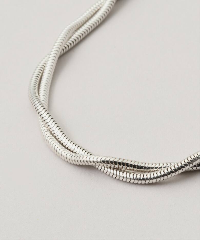 SAPIR BACHAR/サピア バシャール】TWIST SNAKE CHOKER：ネックレス 