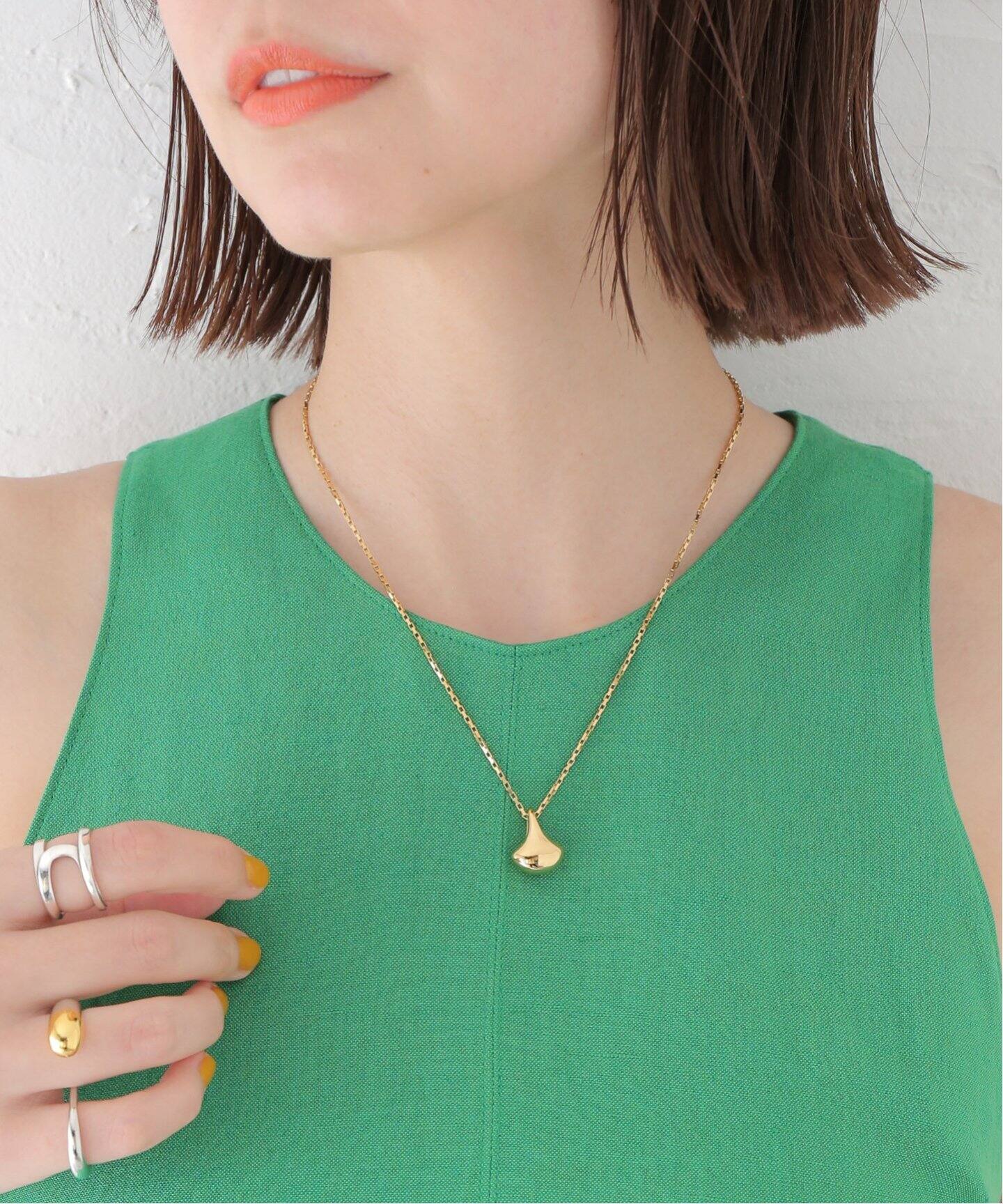 BONEE/ボーニー】POINTED DROP NECKLACE：ネックレス（ネックレス 