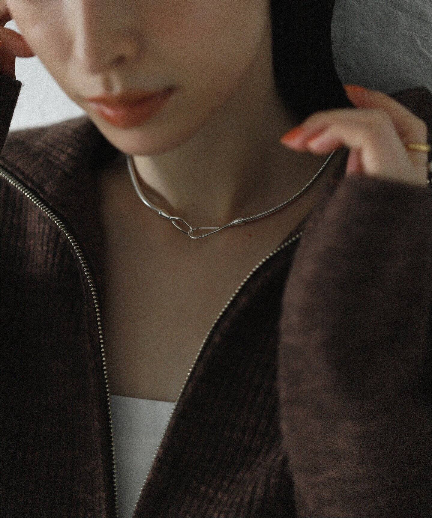 BONEE/ボーニー】SNAKE -3 (SHORT)：ネックレス（ネックレス  