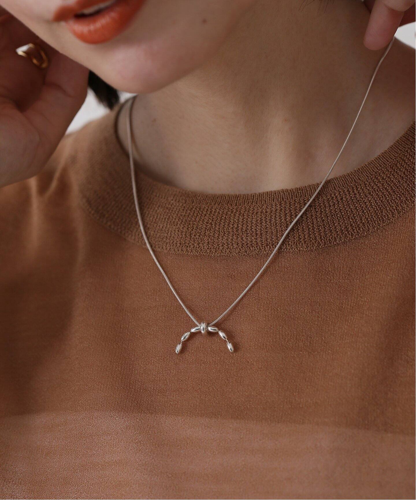BONEE/ボーニー】RAINY NECKLACE (SHORT)：ネックレス（ネックレス 