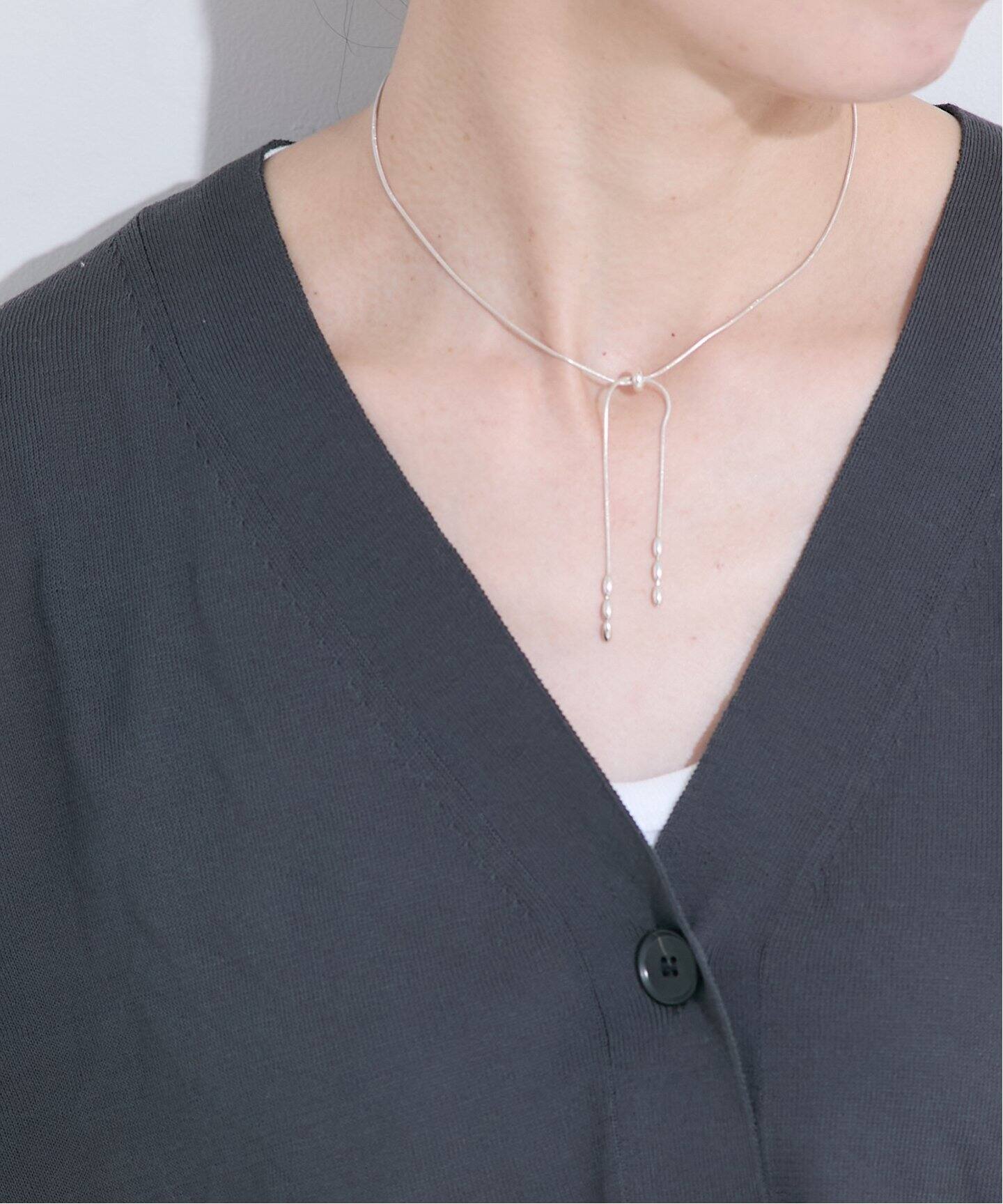 BONEE/ボーニー】RAINY NECKLACE (SHORT)：ネックレス（ネックレス 