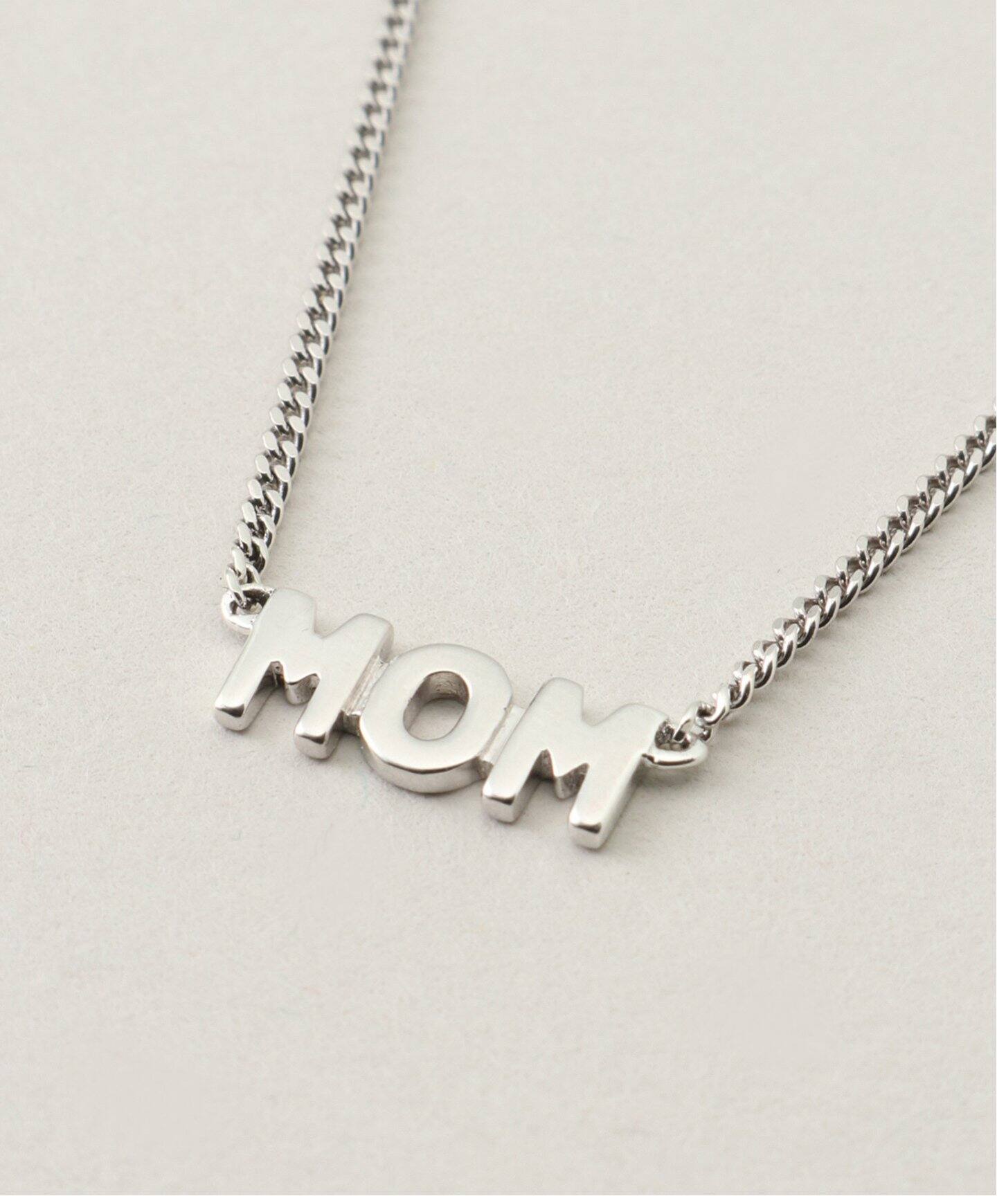 MARIA BLACK/マリアブラック】 Mom Necklace 55 SV：ネックレス 