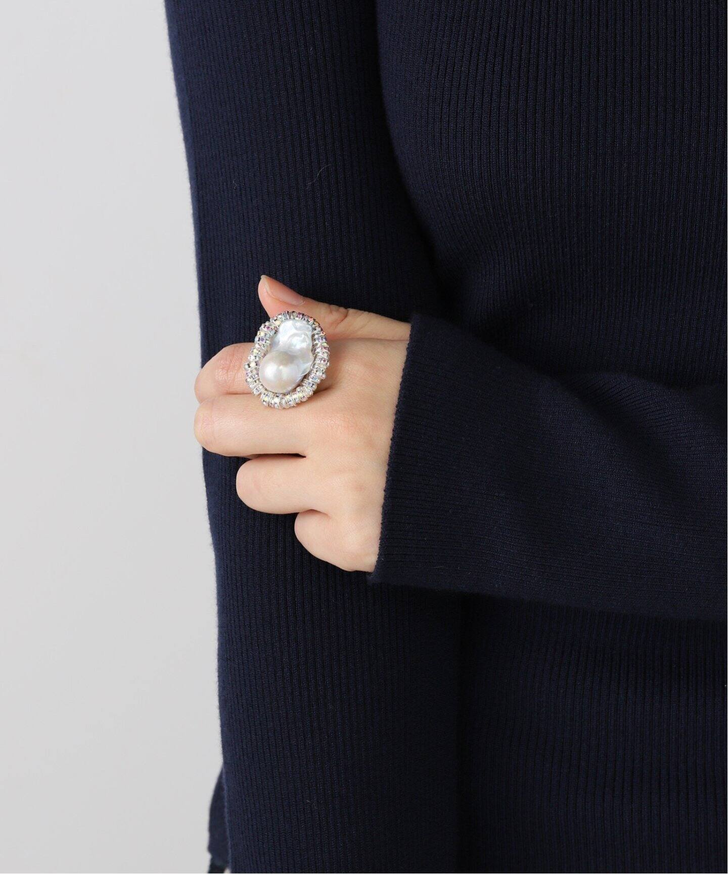 PEARL OCTOPUSS.Y/パールオクトパシー】BAROQUE DIAMOND RING：リング 