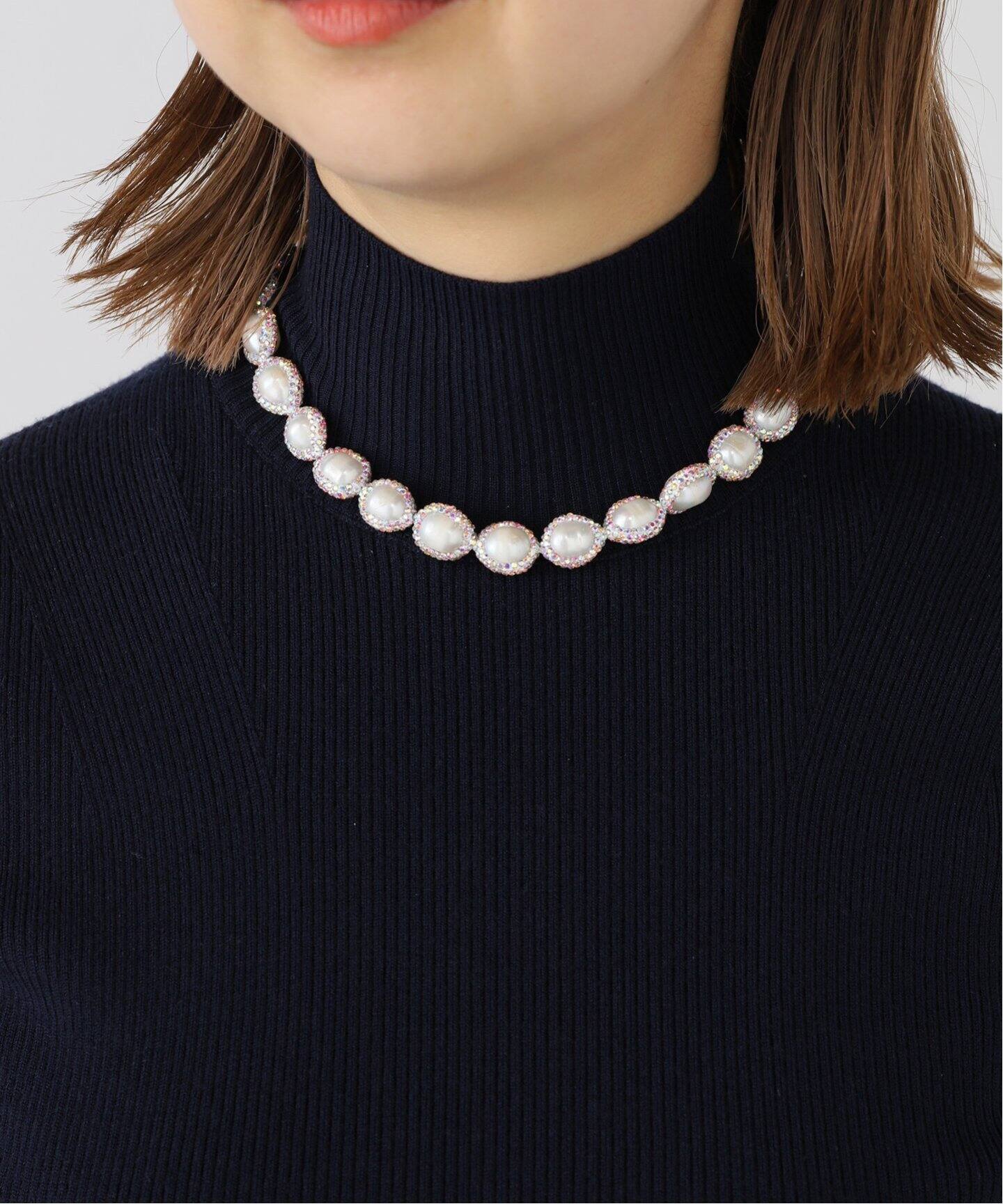 PEARL OCTOPUSS.Y/パールオクトパシー】PEARL DROP CHOKER：チョーカー 